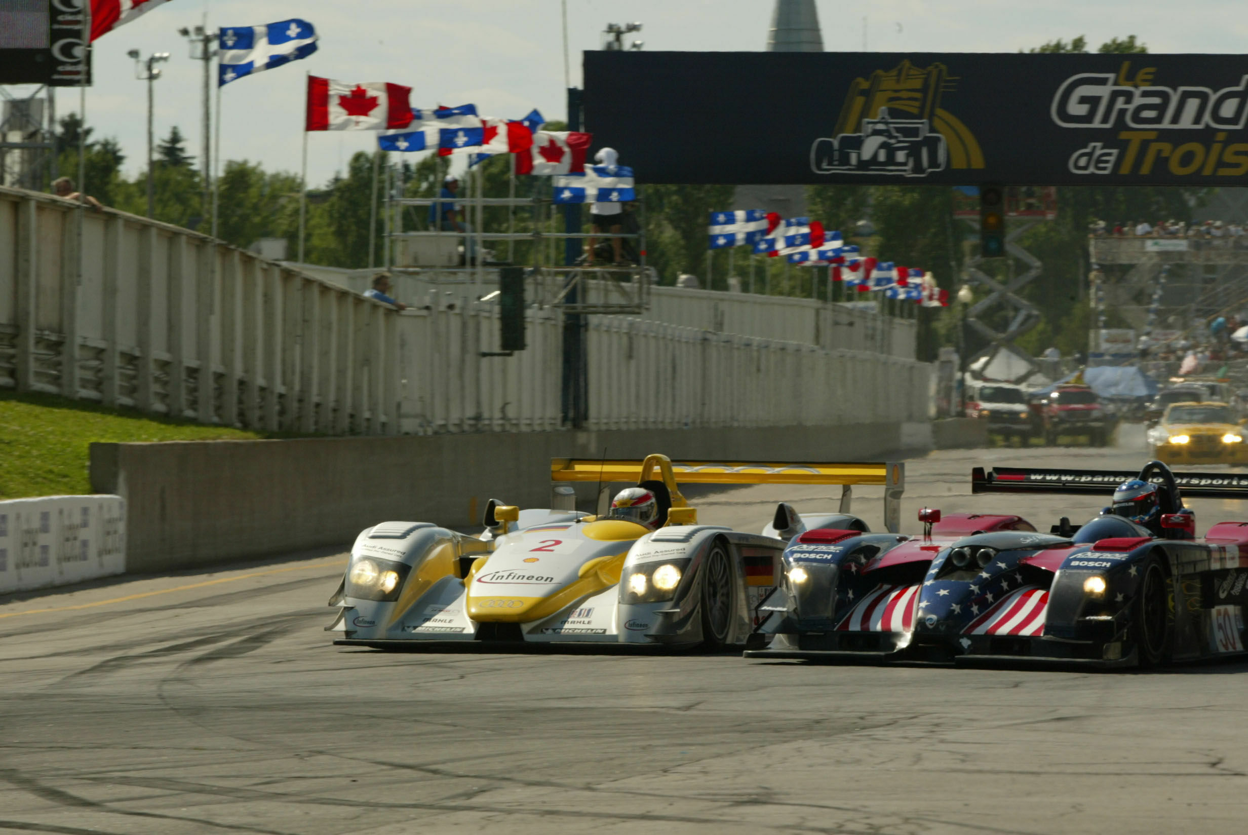 ALMS Trois-Rivières 2002 - Audi R8 #2 (Audi Sport North America), Tom Kristensen