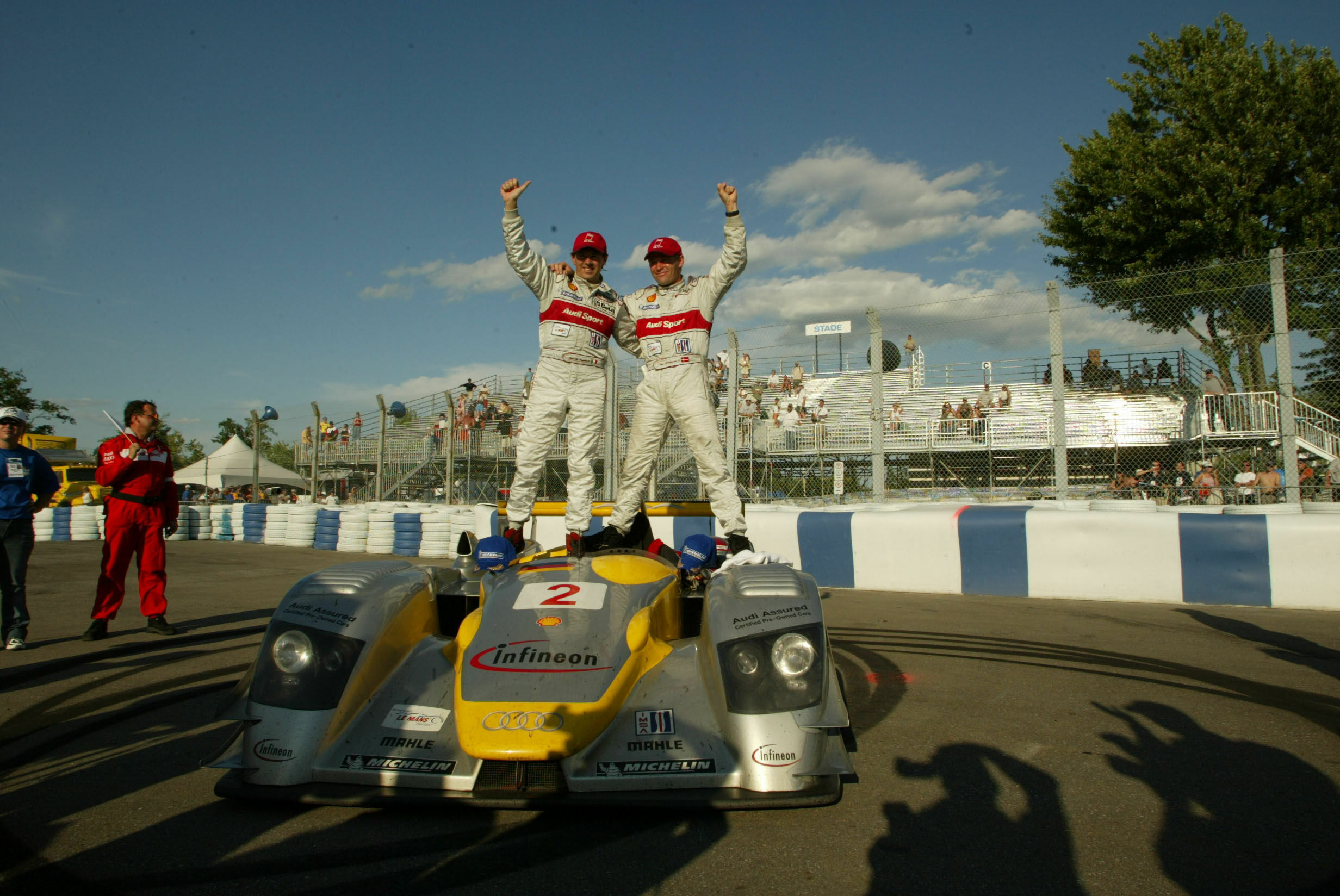 ALMS Trois-Rivières 2002 - Tom Kristensen, Dindo Capello