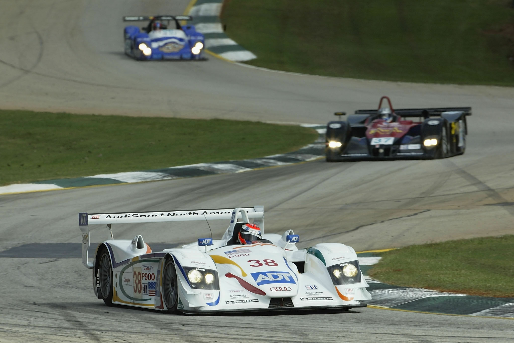 ALMS Road Atlanta 2002 - Audi R8 #38 (ADT Champion Racing), Johnny Herbert