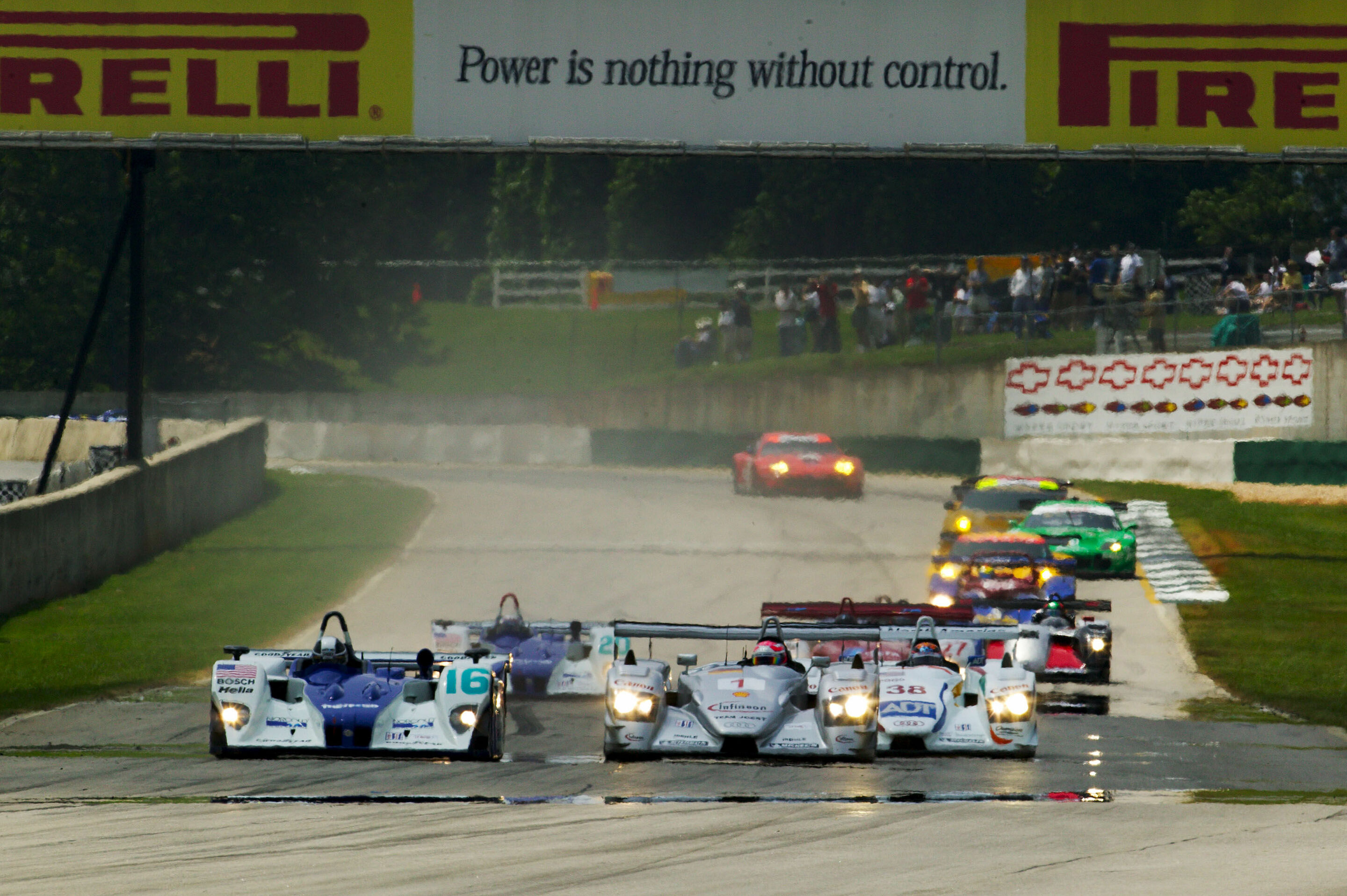 ALMS Road Atlanta 2003 - Audi R8 #1 (Infineon Team Joest), Emanuele Pirro