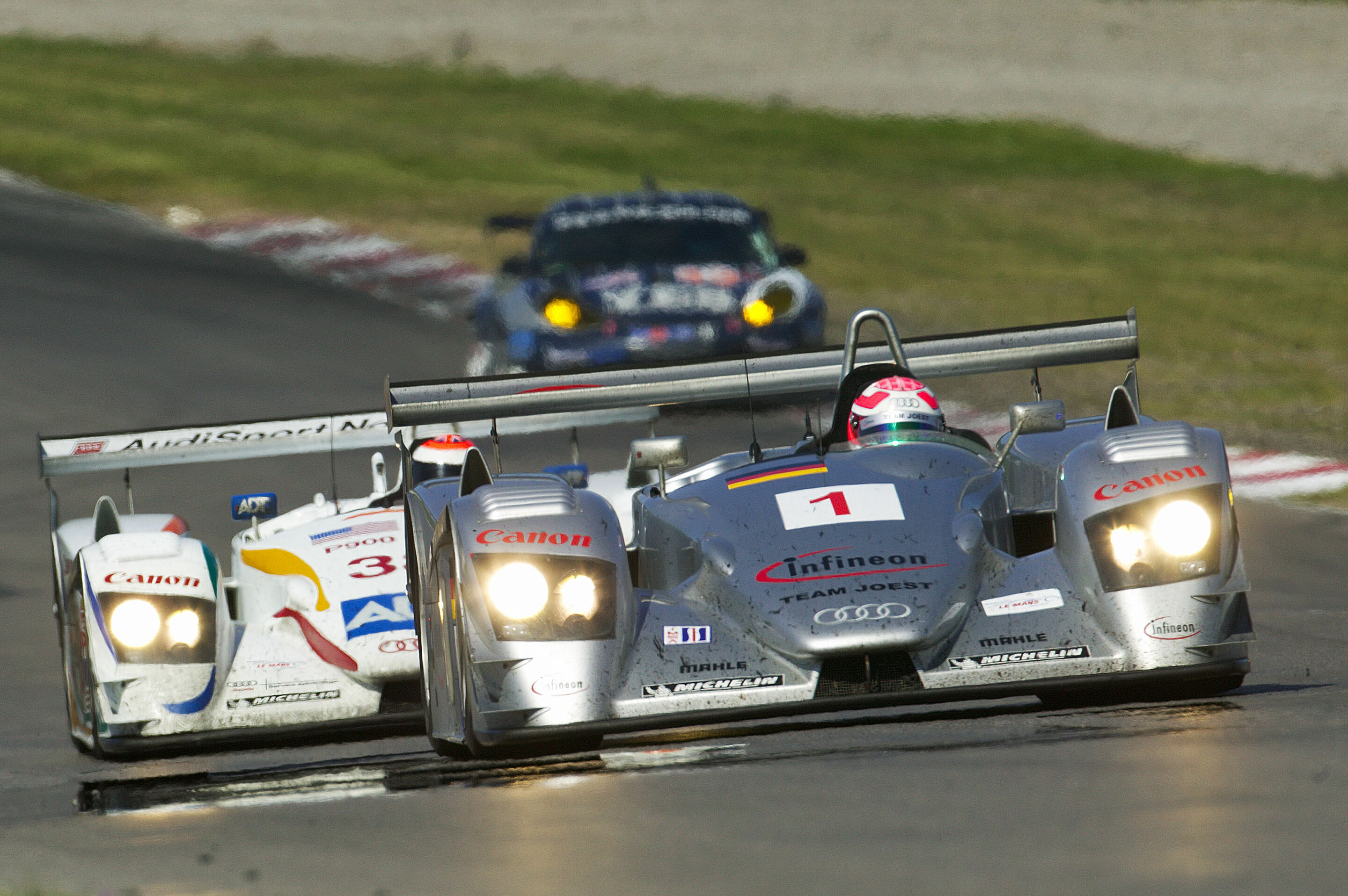 ALMS Mosport 2003 - Audi R8 #1 (Infineon Team Joest), Emanuele Pirro