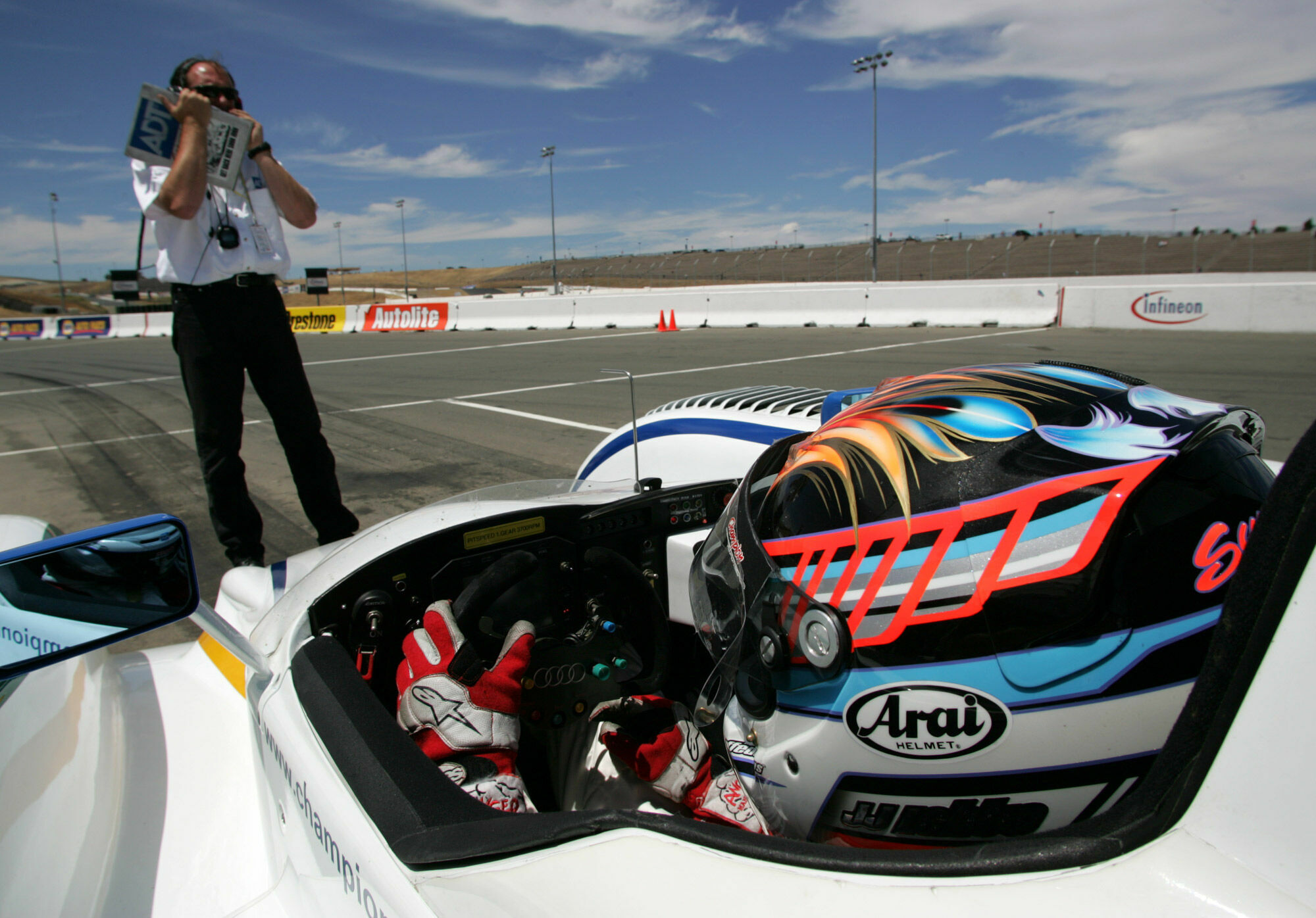 ALMS Infineon Raceway 2004 - JJ Lehto
