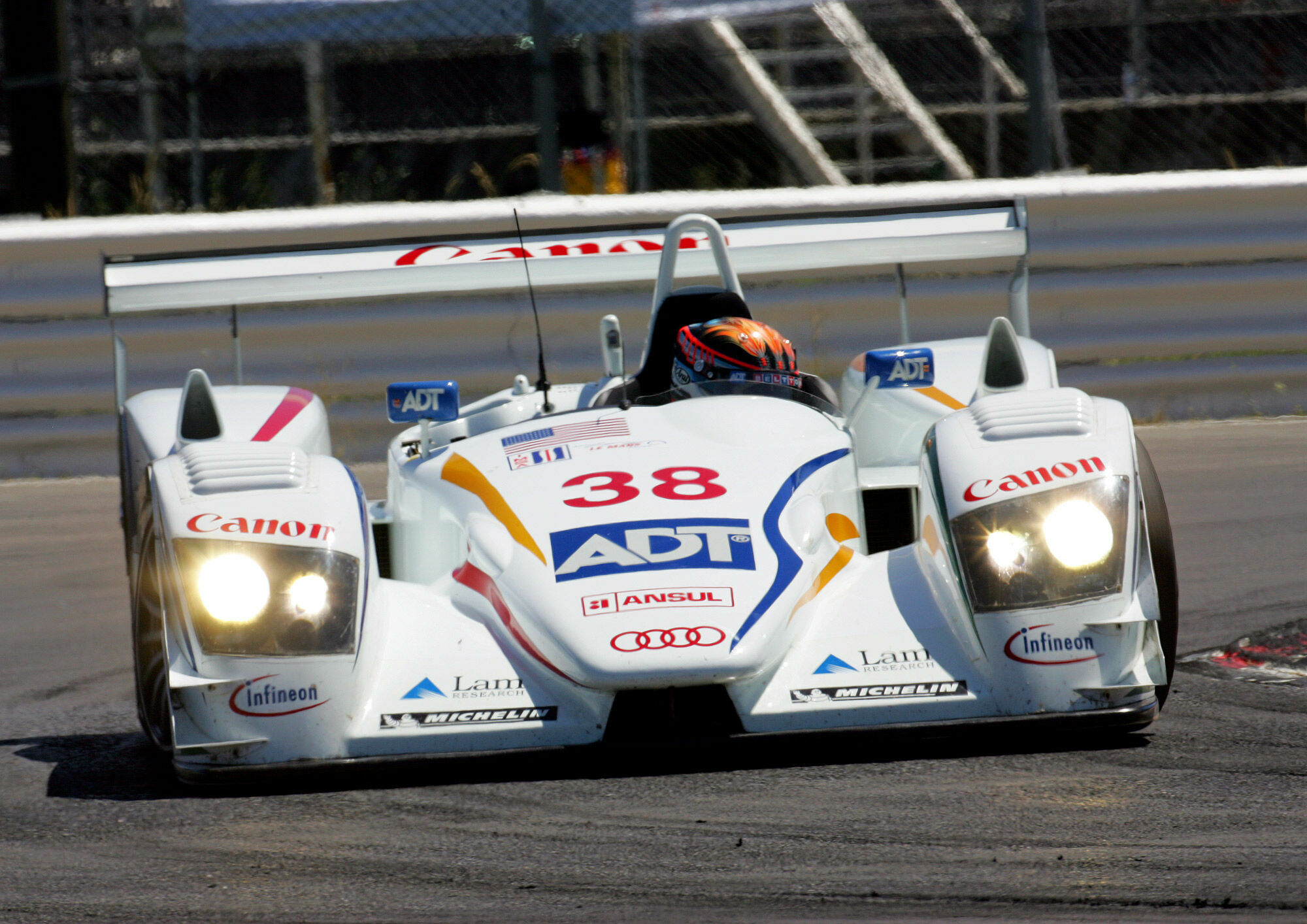 ALMS Portland 2004 - Audi R8 #38 (Team ADT Champion Racing), JJ Lehto