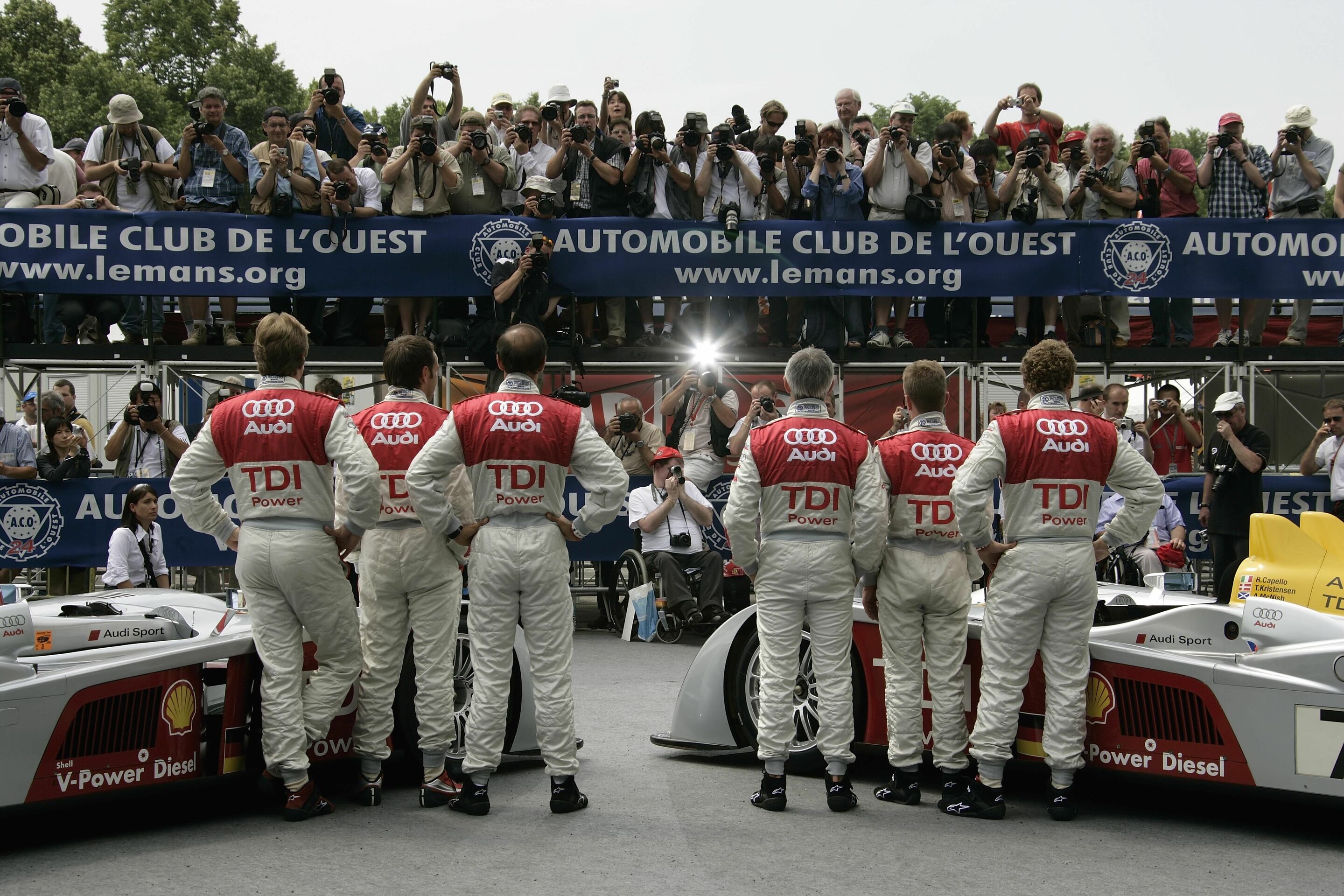 24h Le Mans 2006 - Frank Biela, Marco Werner, Emanuele Pirro, Dindo Capello, Allan McNish, Tom Kristensen