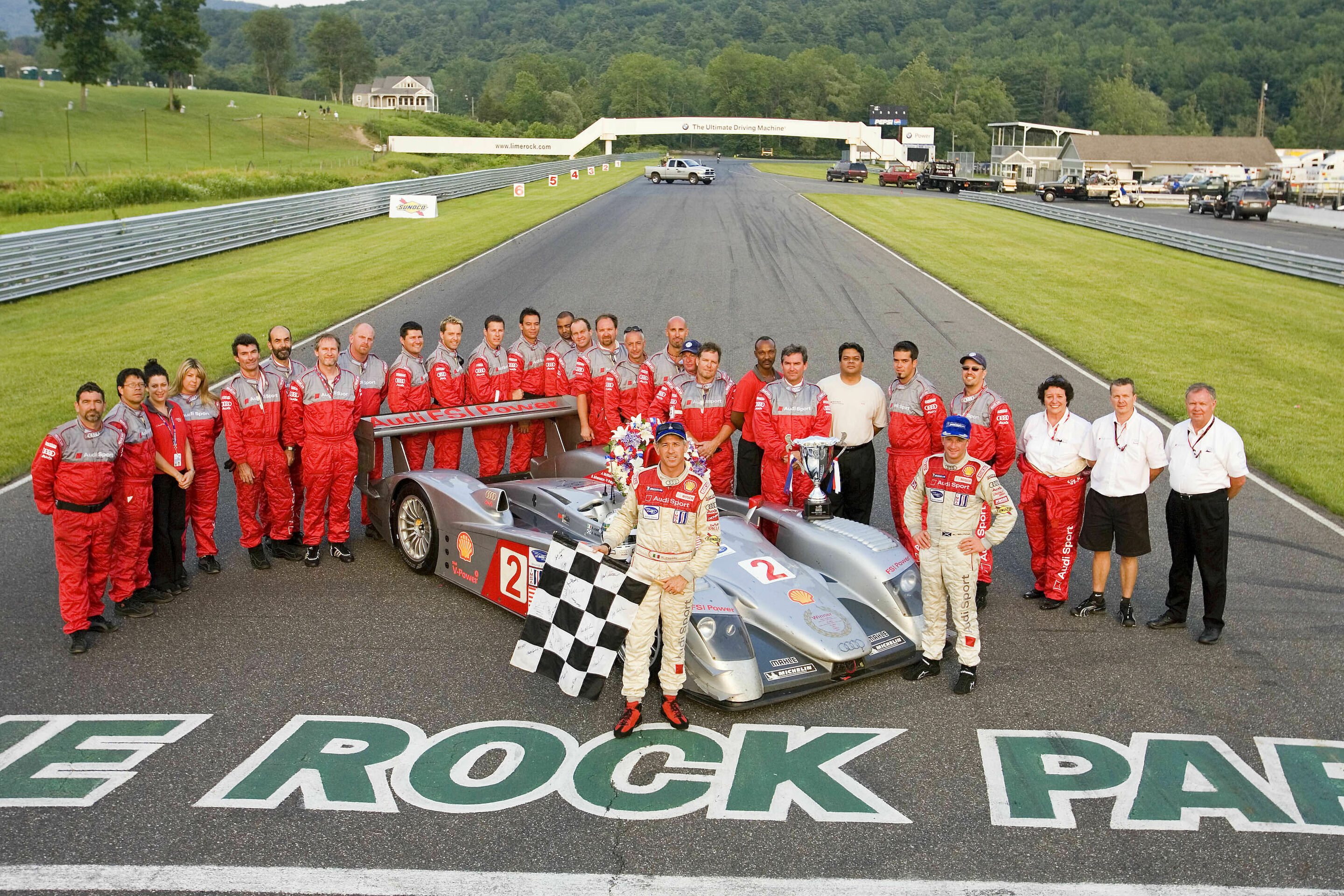 ALMS Lime Rock 2006 - Audi Sport North America