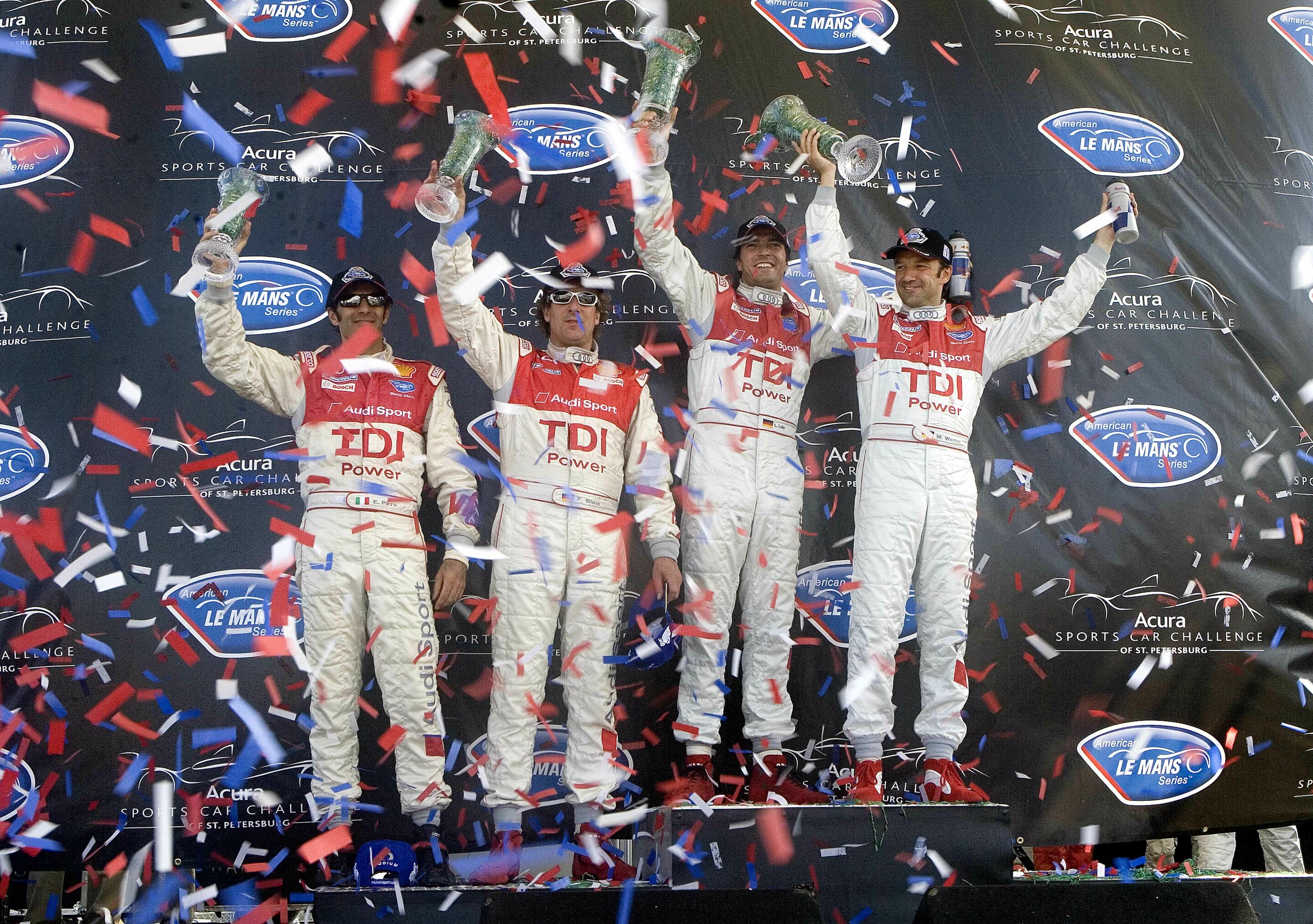 ALMS St. Petersburg 2008 - Emanuele Pirro, Frank Biela, Lucas Luhr, Marco Werner