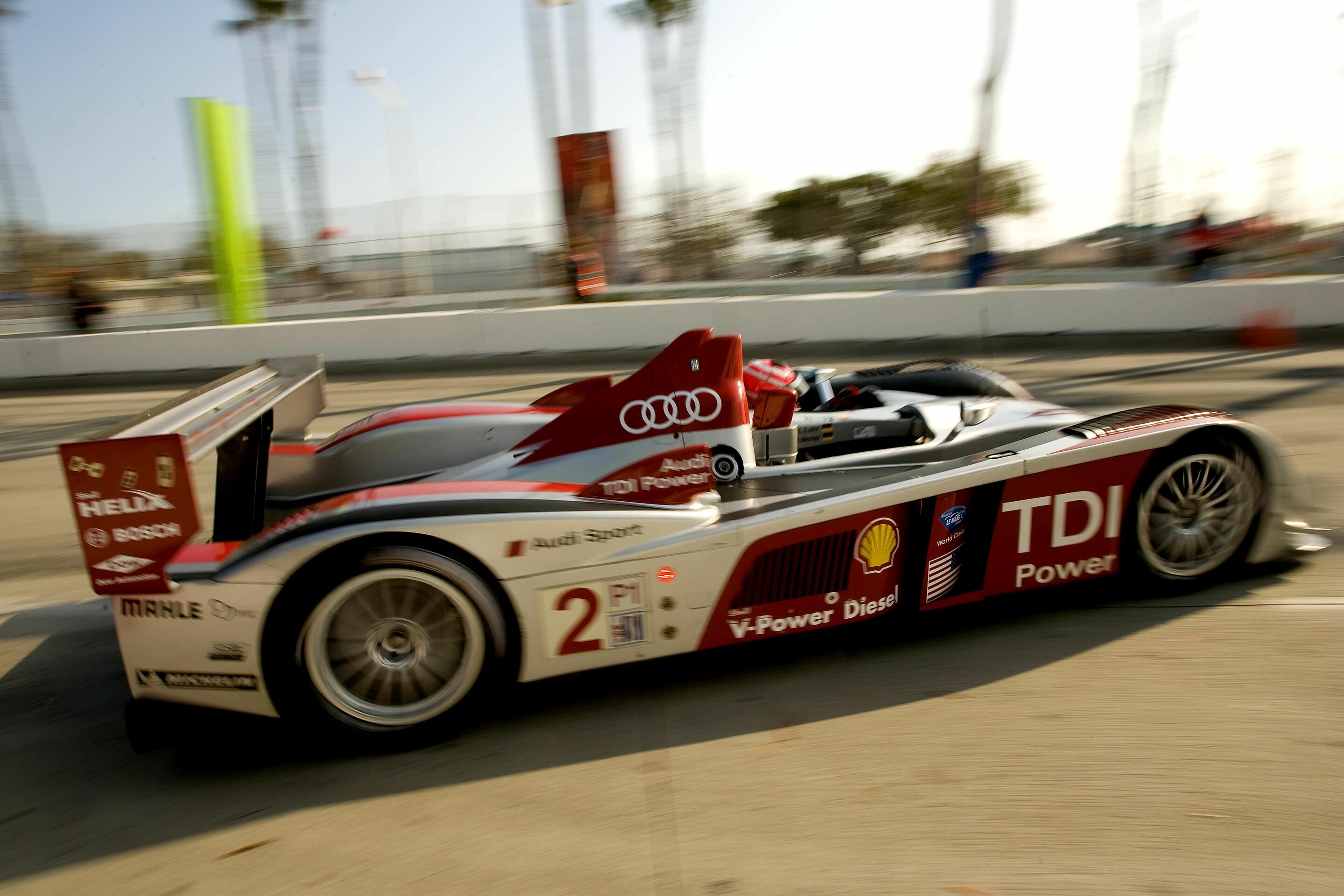 ALMS Long Beach 2008 - Audi R10 TDI #2 (Audi Sport North America), Marco Werner