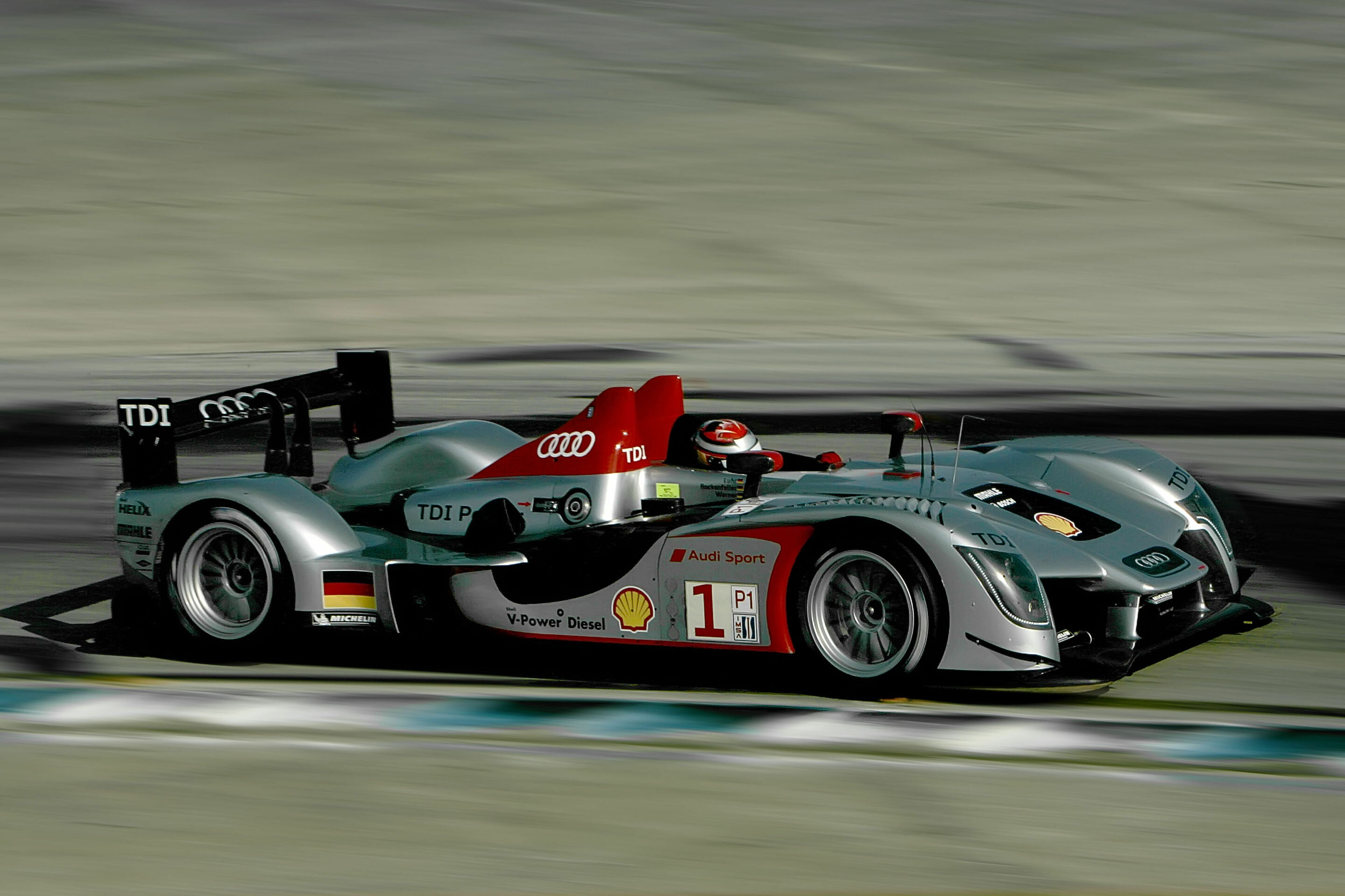 12h Sebring 2009 - Audi R15 TDI #1 (Audi Sport Team Joest), Lucas Luhr