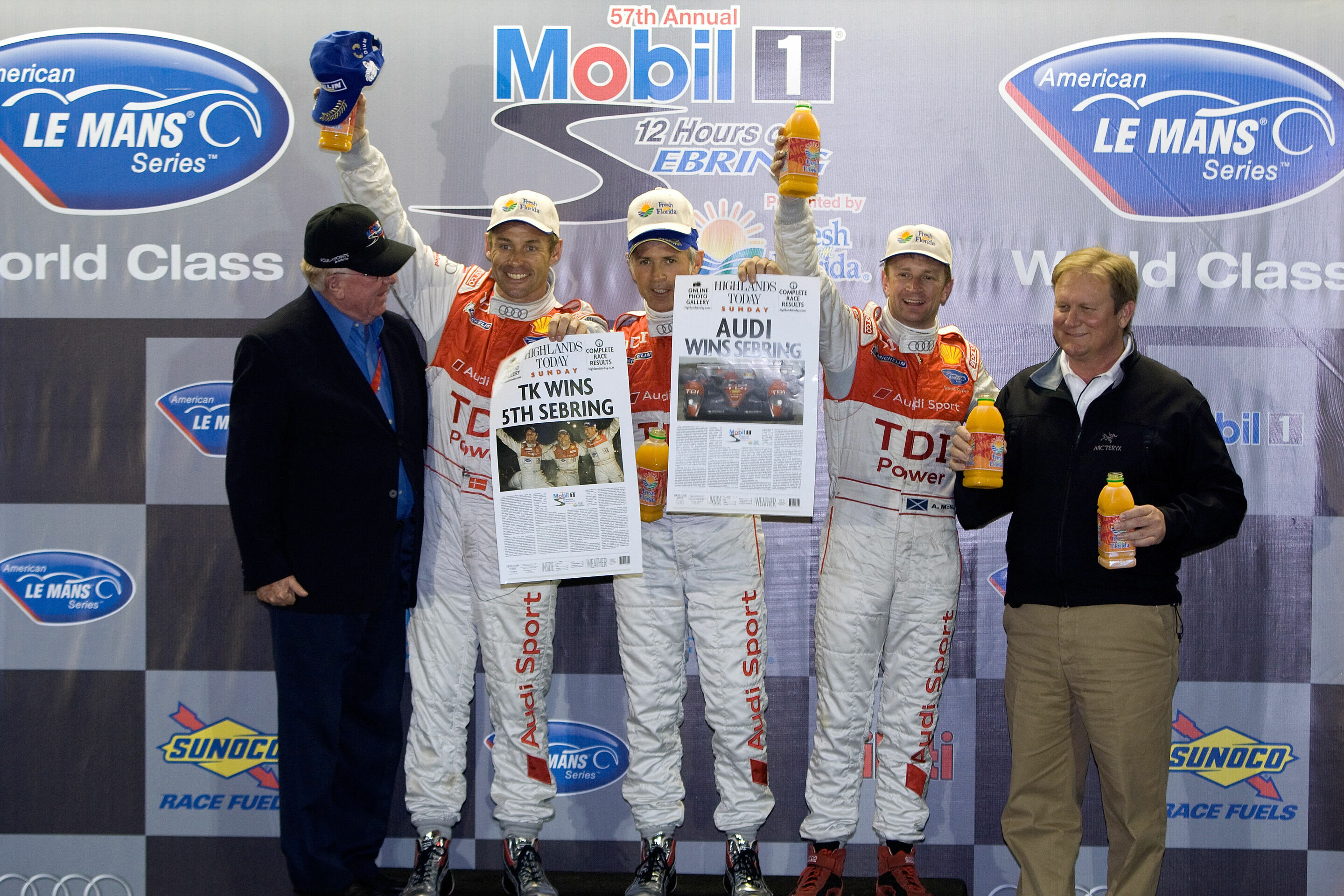 12h Sebring 2009 - Tom Kristensen, Dindo Capello, Allan McNish