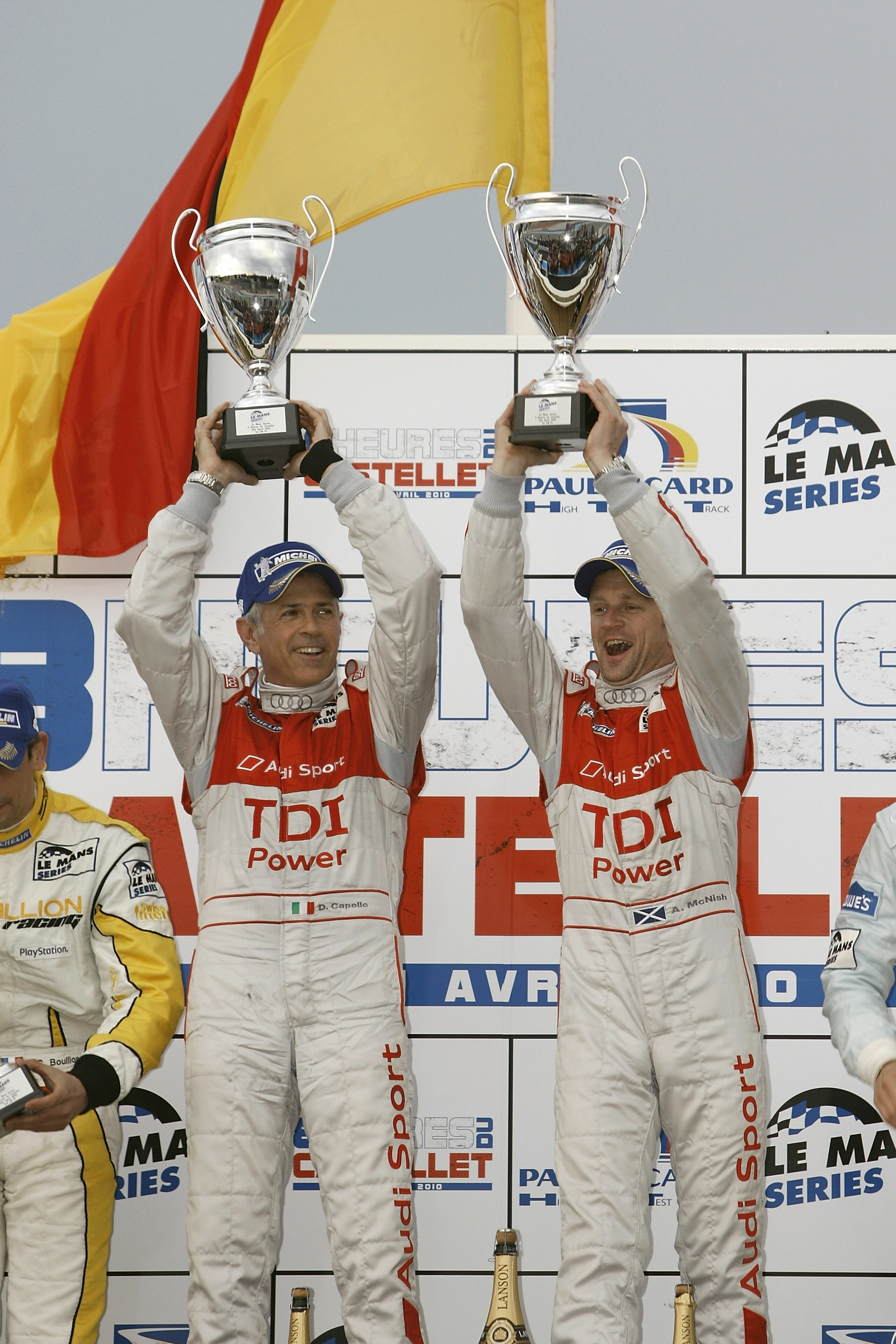 LMS Le Castellet 2010 - Dindo Capello, Allan McNish