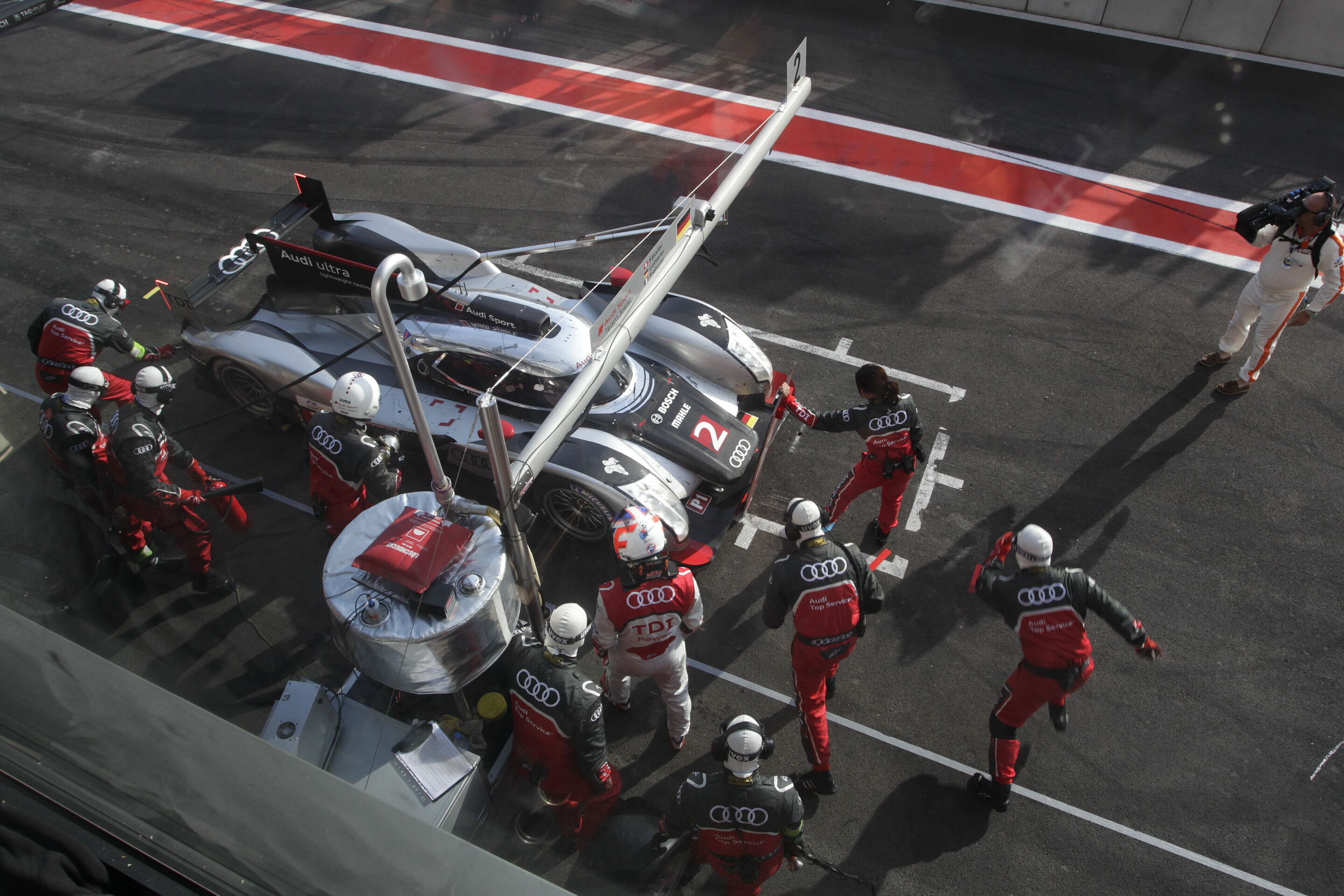 ILMC Spa 2011 - Audi R18 #2 (Audi Sport Team Joest), Marcel Fässler, André Lotterer, Benoît Tréluyer