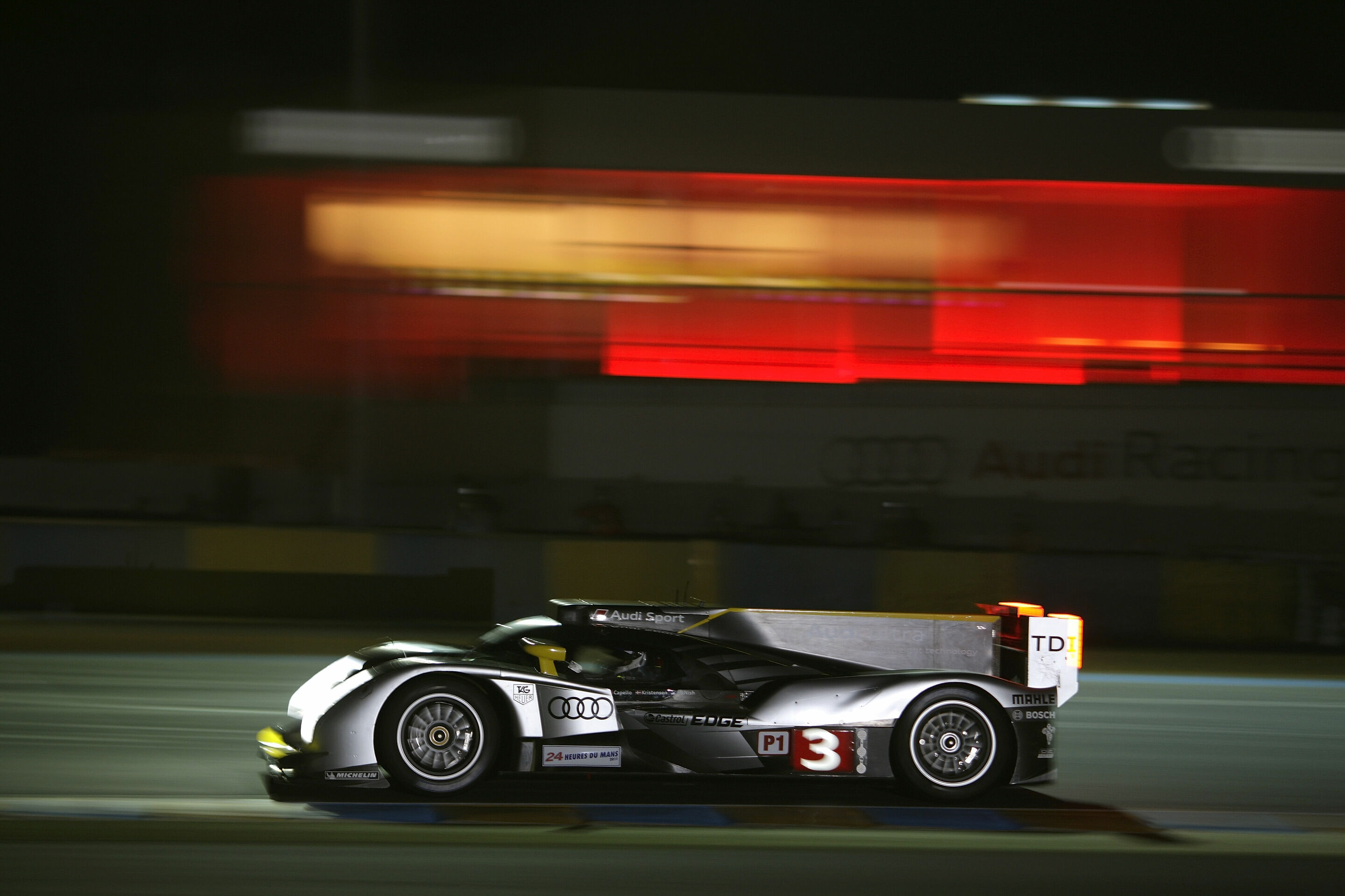 24h Le Mans 2011 - Audi R18 #3 (Audi Sport Team Joest), Dindo Capello, Tom Kristensen, Allan McNish