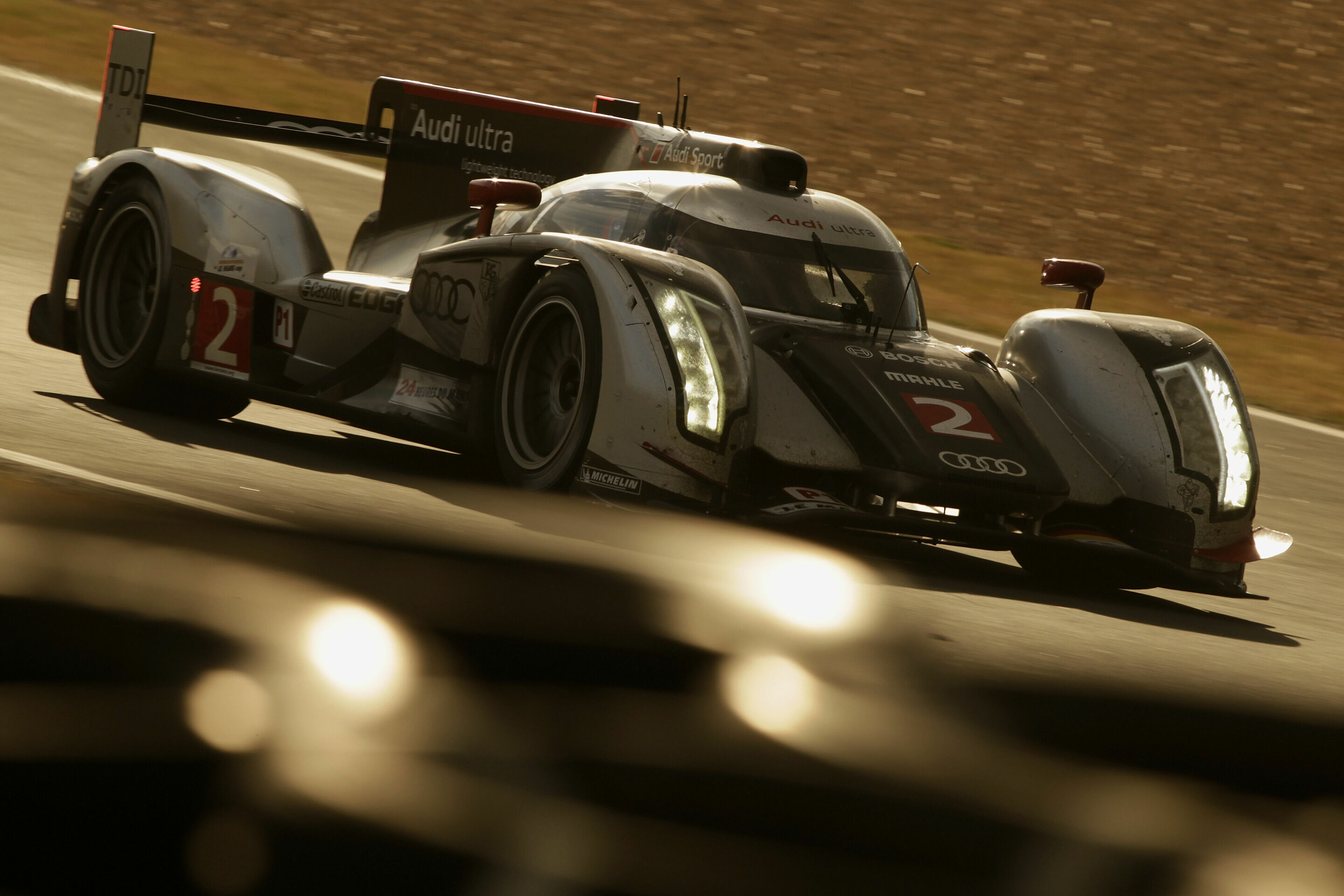 24h Le Mans 2011 - Audi R18 #2 (Audi Sport Team Joest), Marcel Fässler, André Lotterer, Benoît Tréluyer