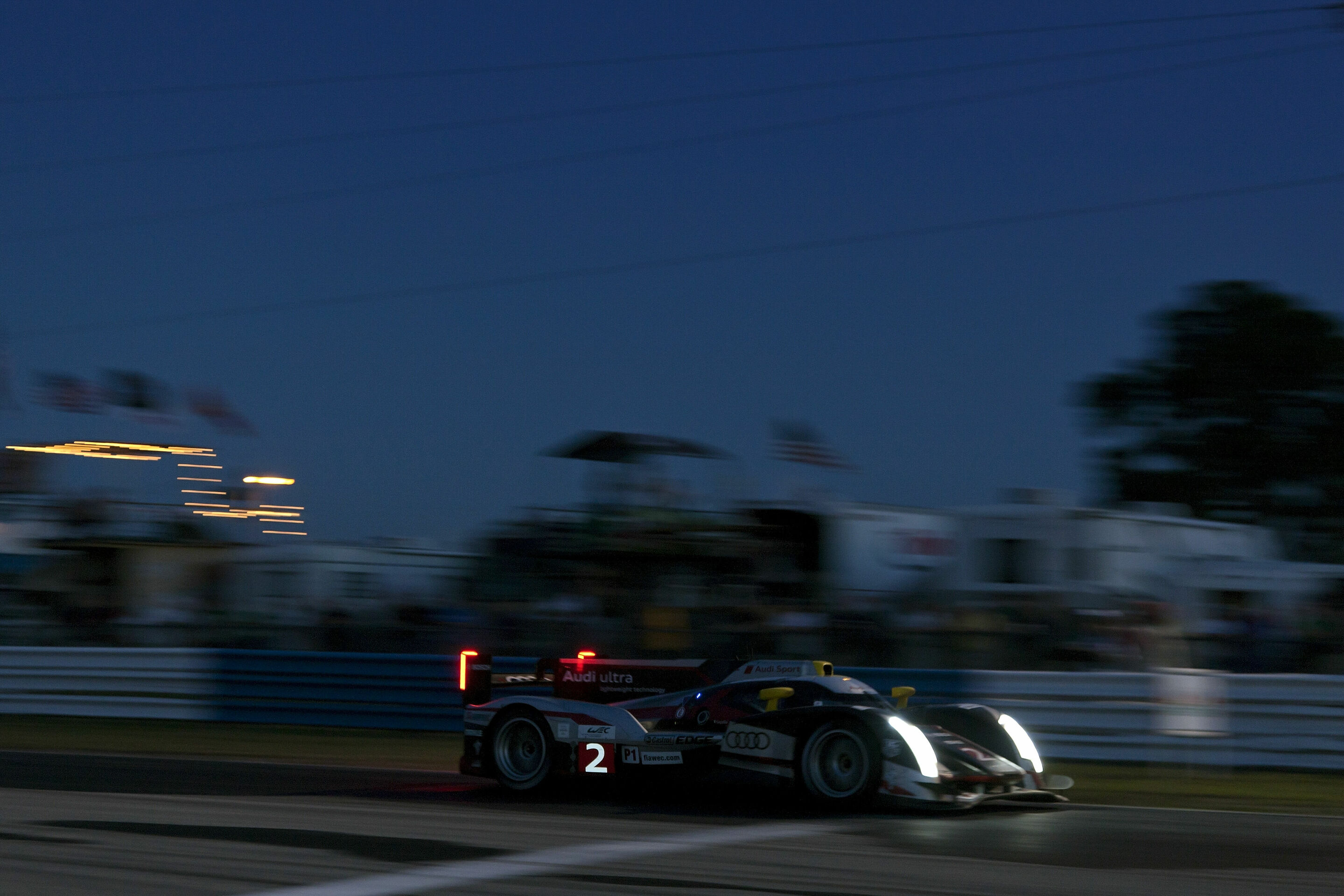 WEC Sebring 2012 - Audi R18 TDI #2 (Audi Sport Team Joest), Dindo Capello, Tom Kristensen, Allan McNish