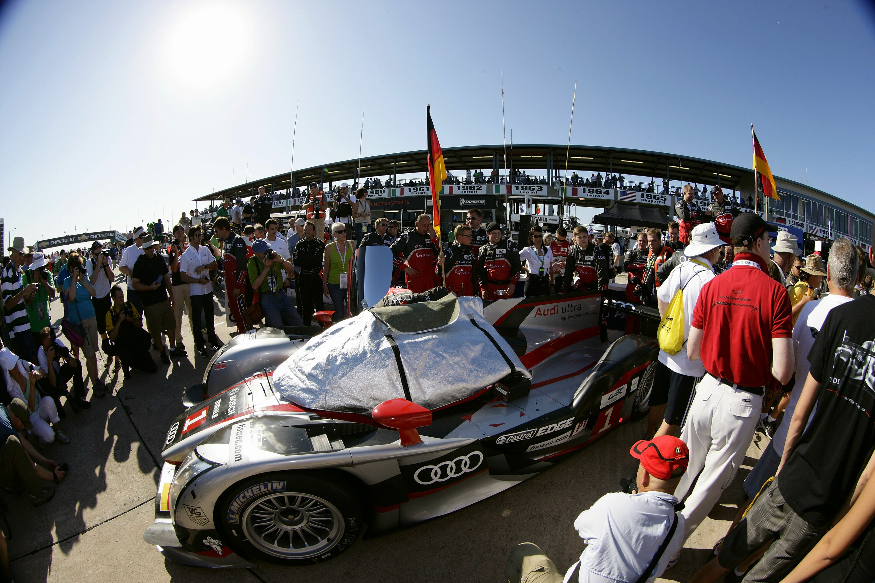 WEC Sebring 2012 - Audi R18 TDI #1 (Audi Sport Team Joest), Marcel Fässler, André Lotterer, Benoît Tréluyer