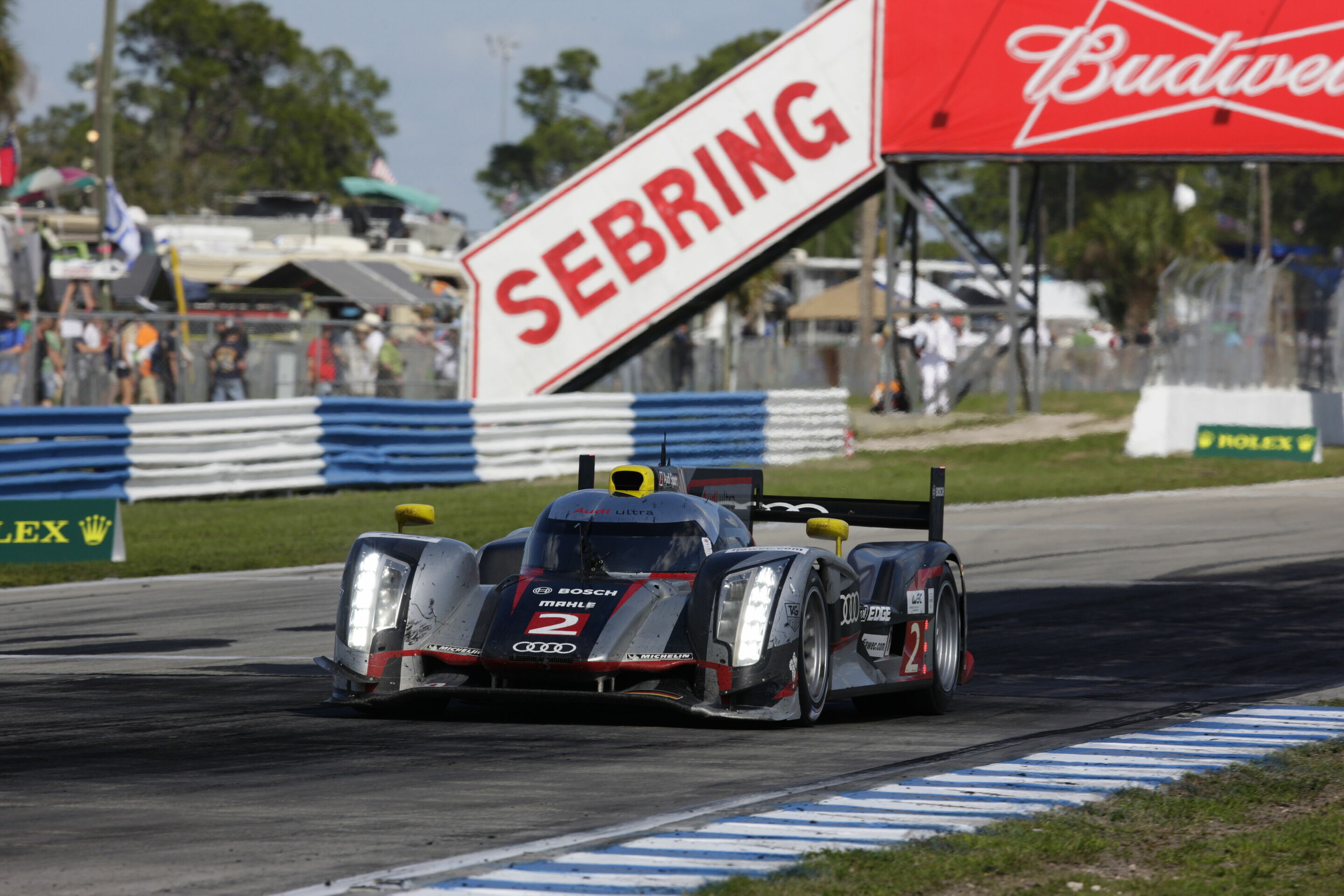 WEC Sebring 2012 - Audi R18 TDI #2 (Audi Sport Team Joest), Dindo Capello, Tom Kristensen, Allan McNish