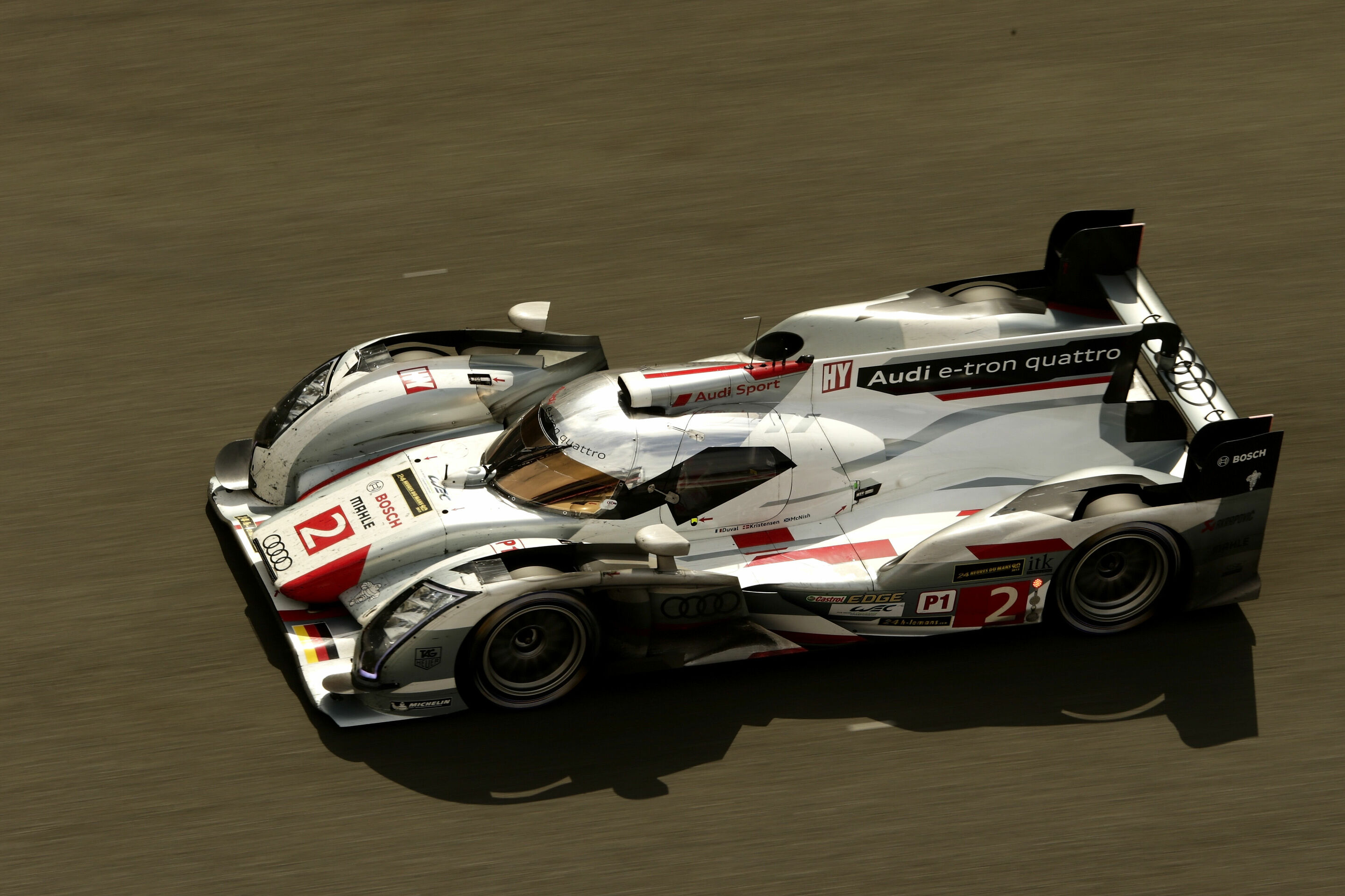 24h Le Mans 2013 - Audi R18 e-tron quattro #2 (Audi Sport Team Joest), Loïc Duval/Tom Kristensen/Allan McNish