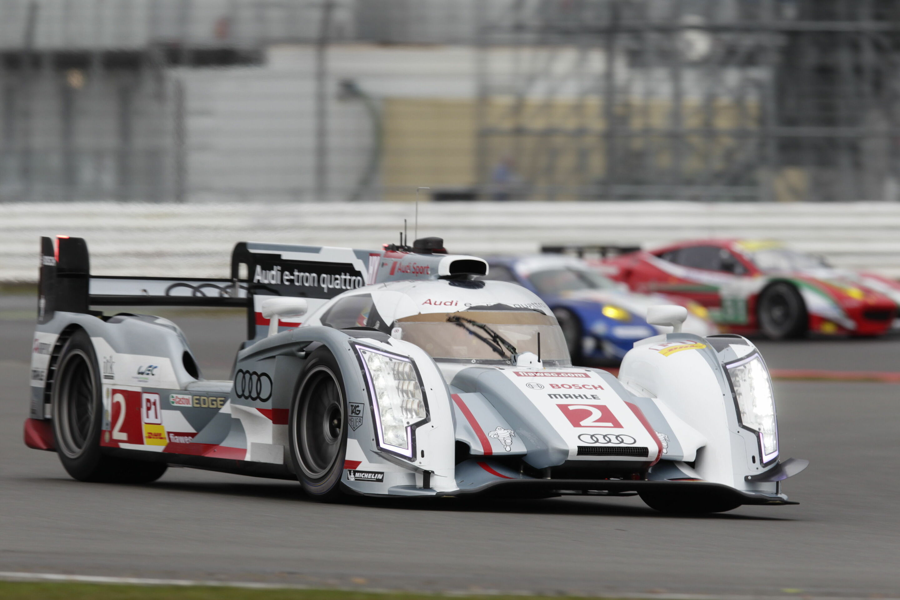 WEC Silverstone 2013 - Audi R18 e-tron quattro #2 (Audi Sport Team Joest), Loïc Duval/Tom Kristensen/Allan McNish