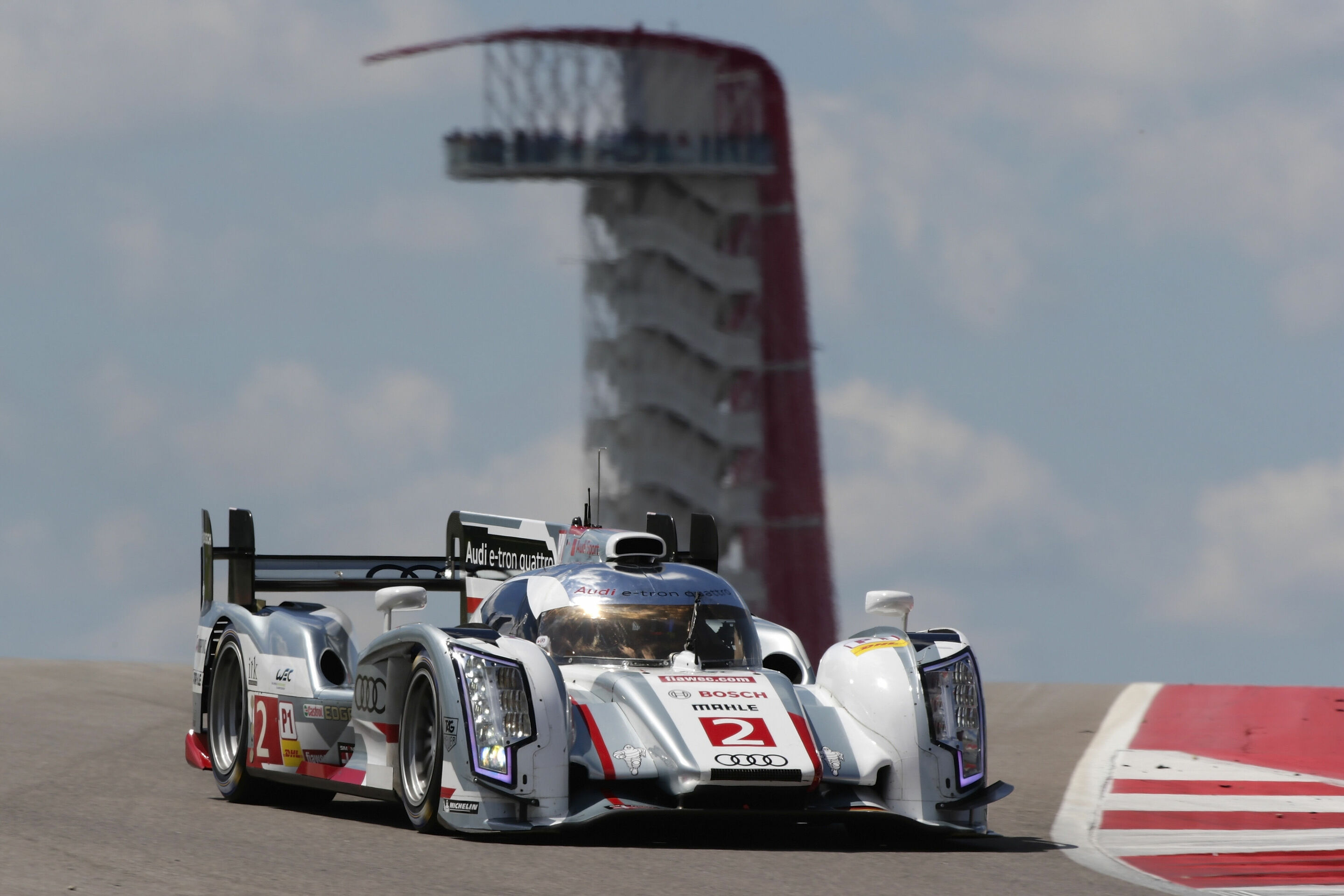 WEC Austin 2013 - Audi R18 e-tron quattro #2 (Audi Sport Team Joest), Loïc Duval/Tom Kristensen/Allan McNish