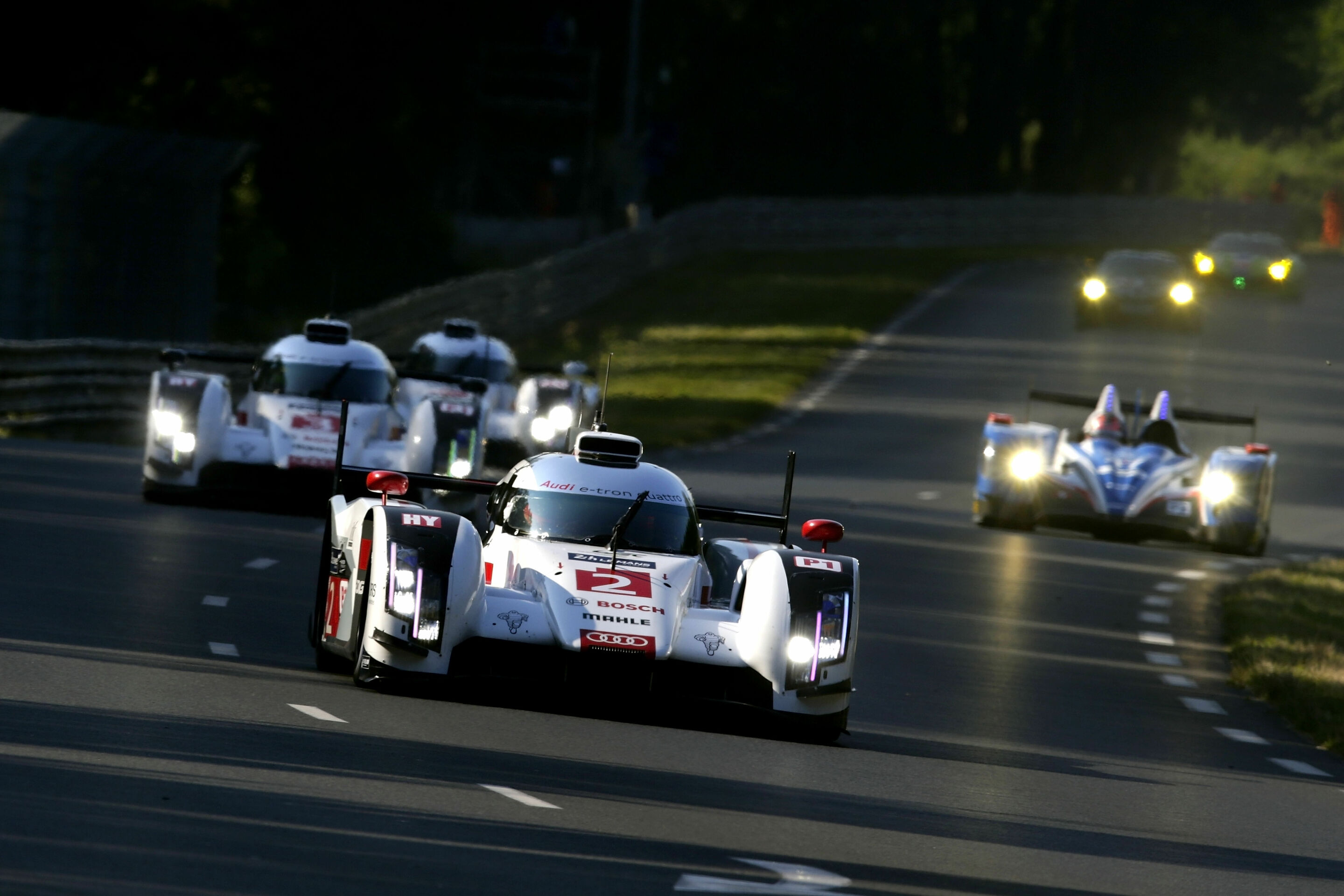 24h Le Mans 2014 - Audi R18 e-tron quattro #2 (Audi Sport Team Joest), Marcel Fässler, André Lotterer, Benoît Tréluyer