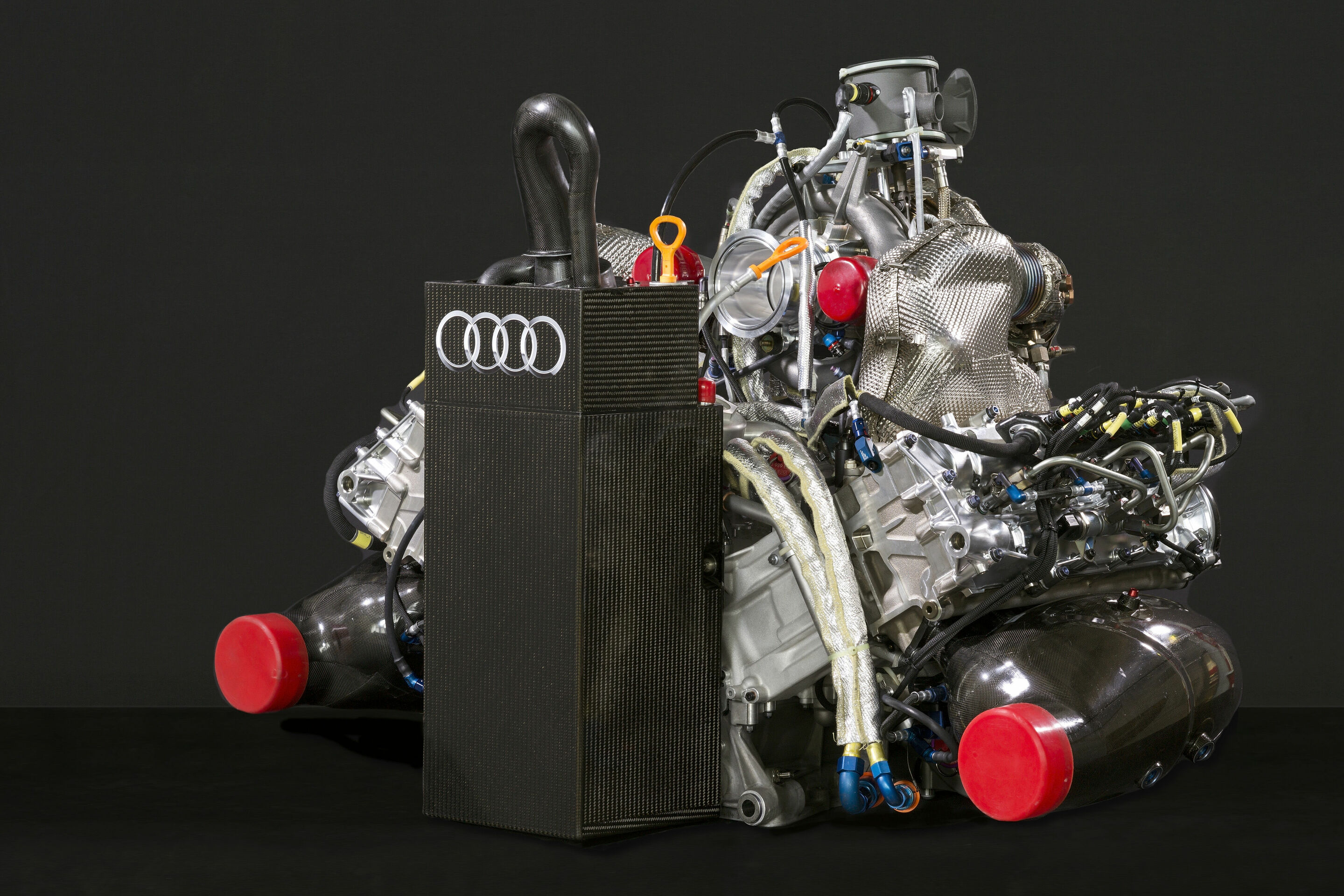 WEC 2014 - Audi V6 TDI engine of the Audi R18 e-tron quattro