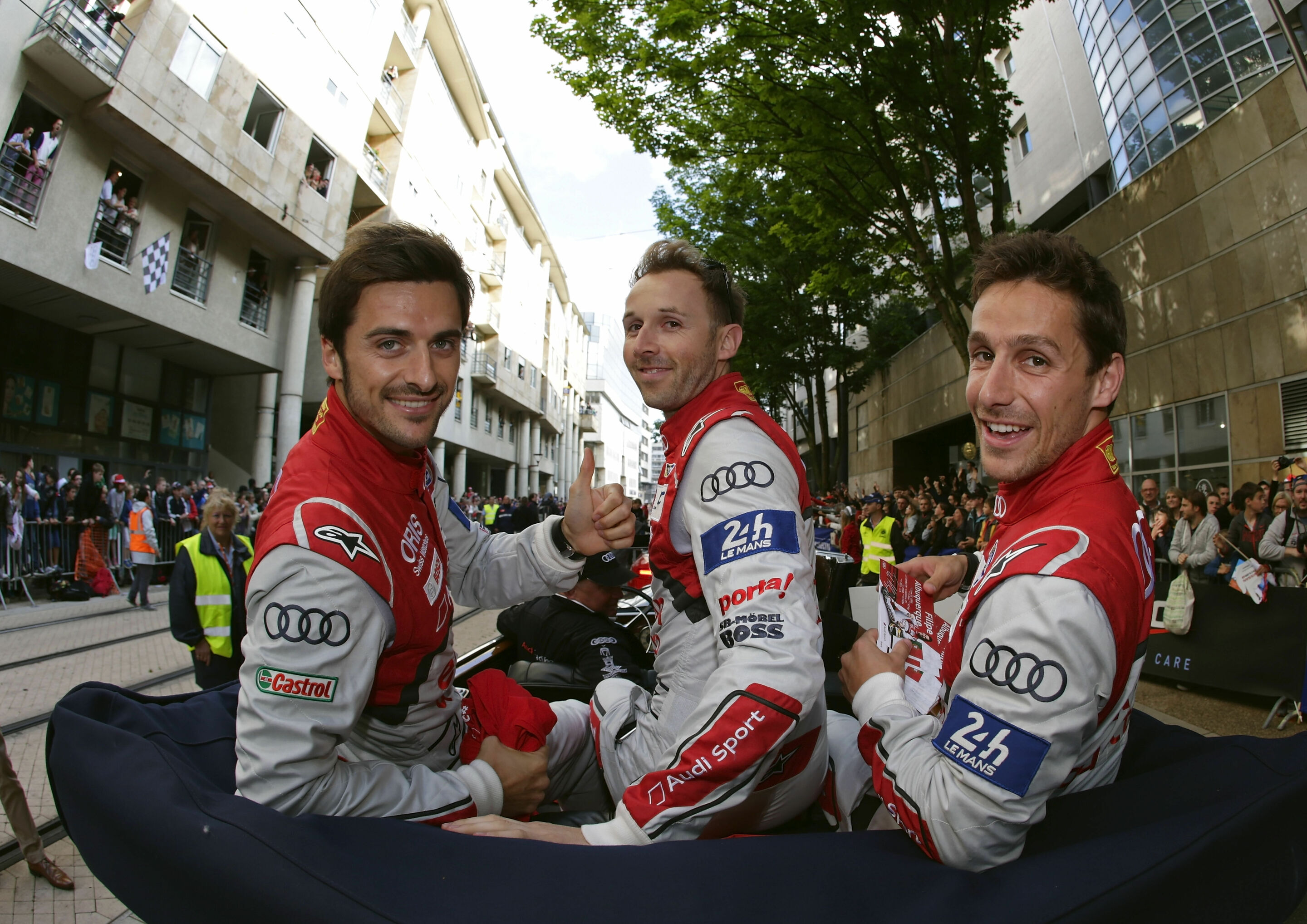 24h Le Mans  2015 - Marco Bonanomi, René Rast, Filipe Albuquerque