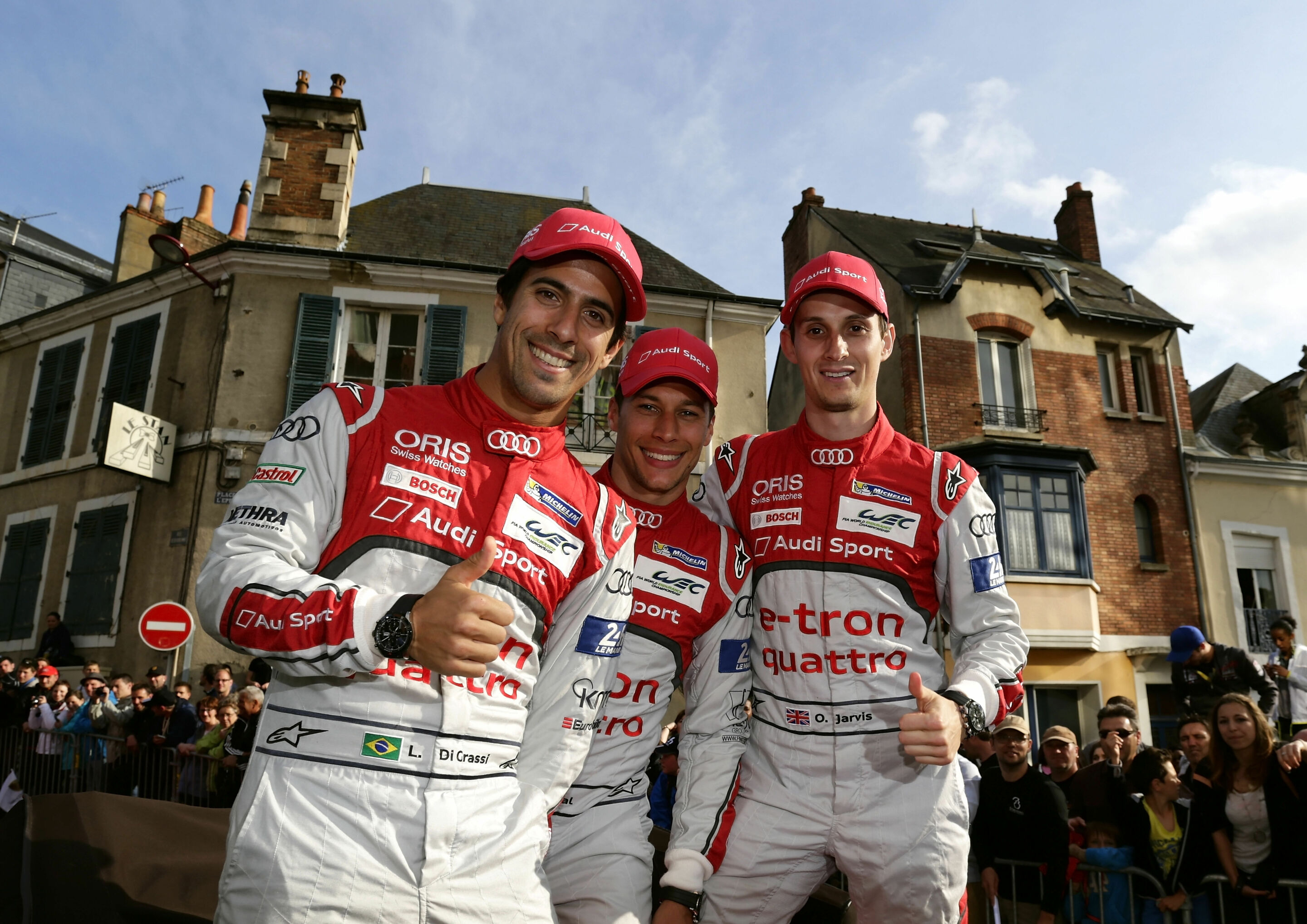24h Le Mans  2015 - Lucas di Grassi, Loïc Duval, Oliver Jarvis