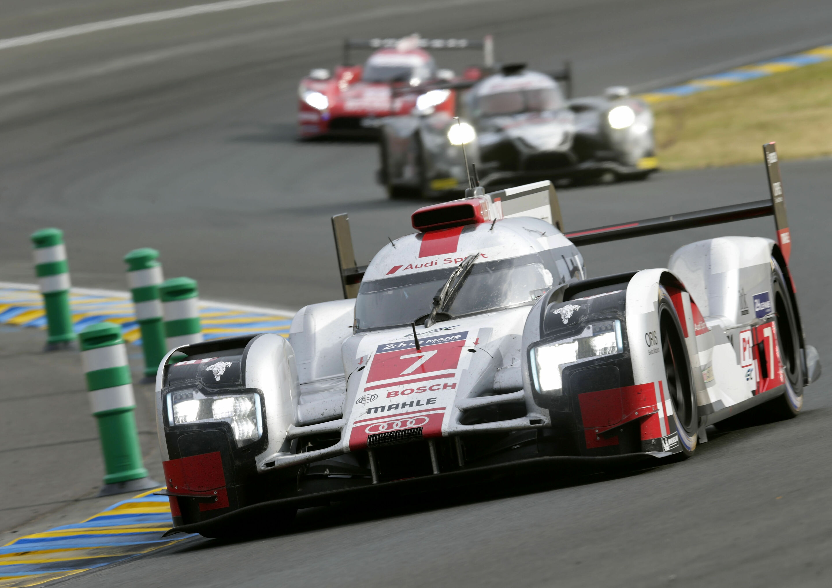 24h Le Mans  2015 - Audi R18 e-tron quattro #7 (Audi Sport Team Joest), Marcel Fässler, André Lotterer, Benoît Tréluyer