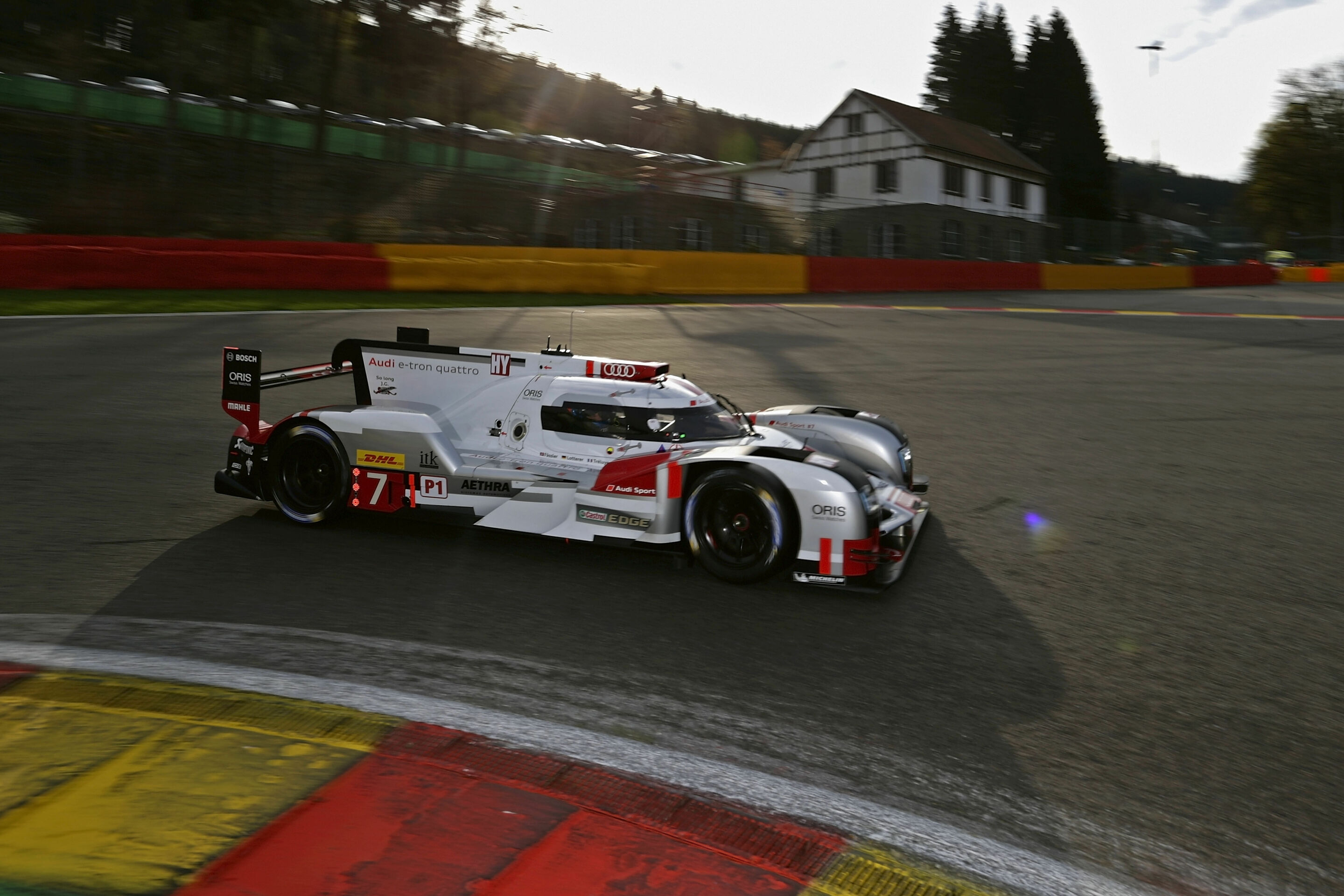 WEC Spa 2015 - Audi R18 e-tron quattro #7 (Audi Sport Team Joest), Marcel Fässler, André Lotterer, Benoît Tréluyer
