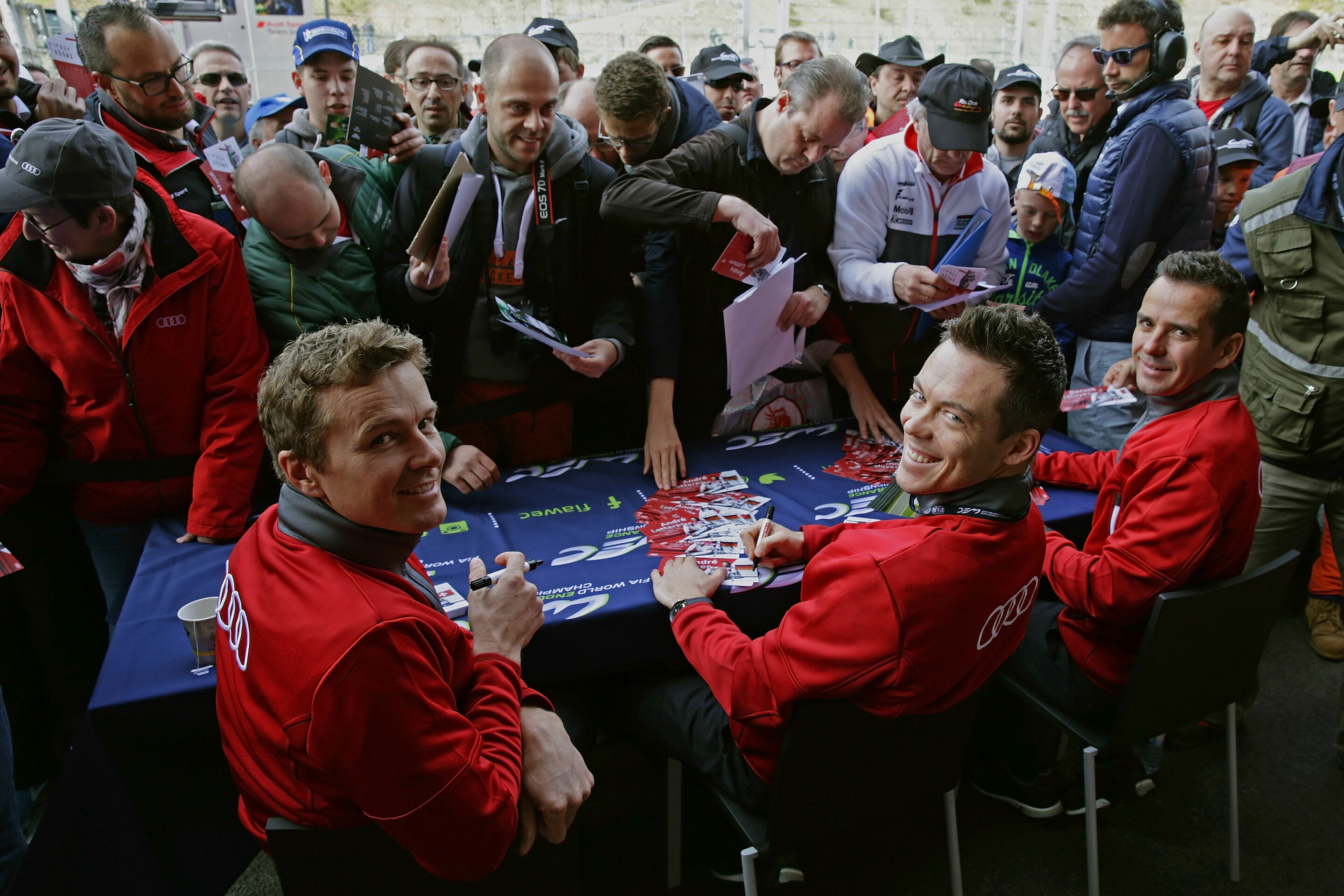 WEC Spa 2015 - Marcel Fässler, André Lotterer, Benoît Tréluyer