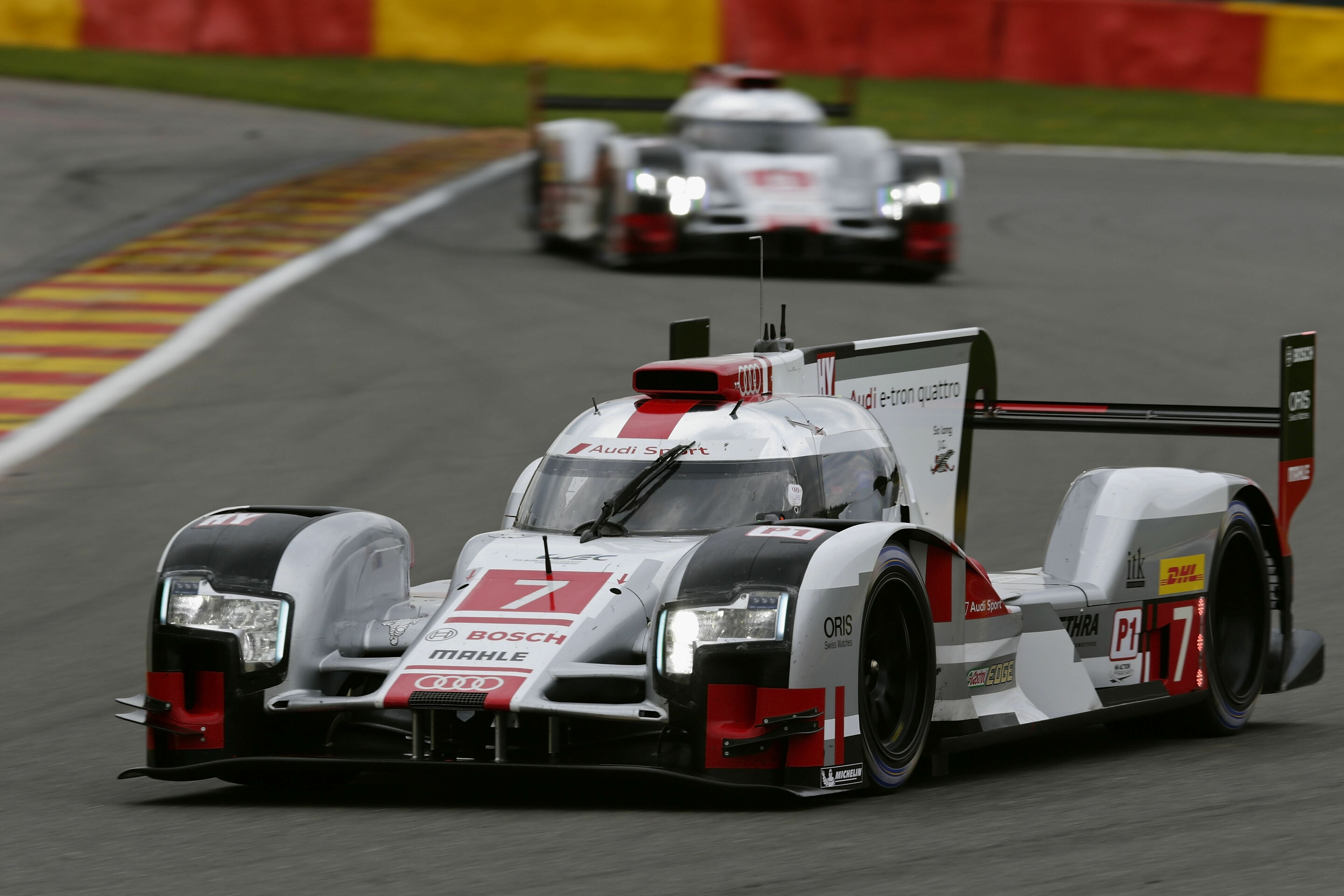 WEC Spa 2015 - Audi R18 e-tron quattro #7 (Audi Sport Team Joest), Marcel Fässler, André Lotterer, Benoît Tréluyer