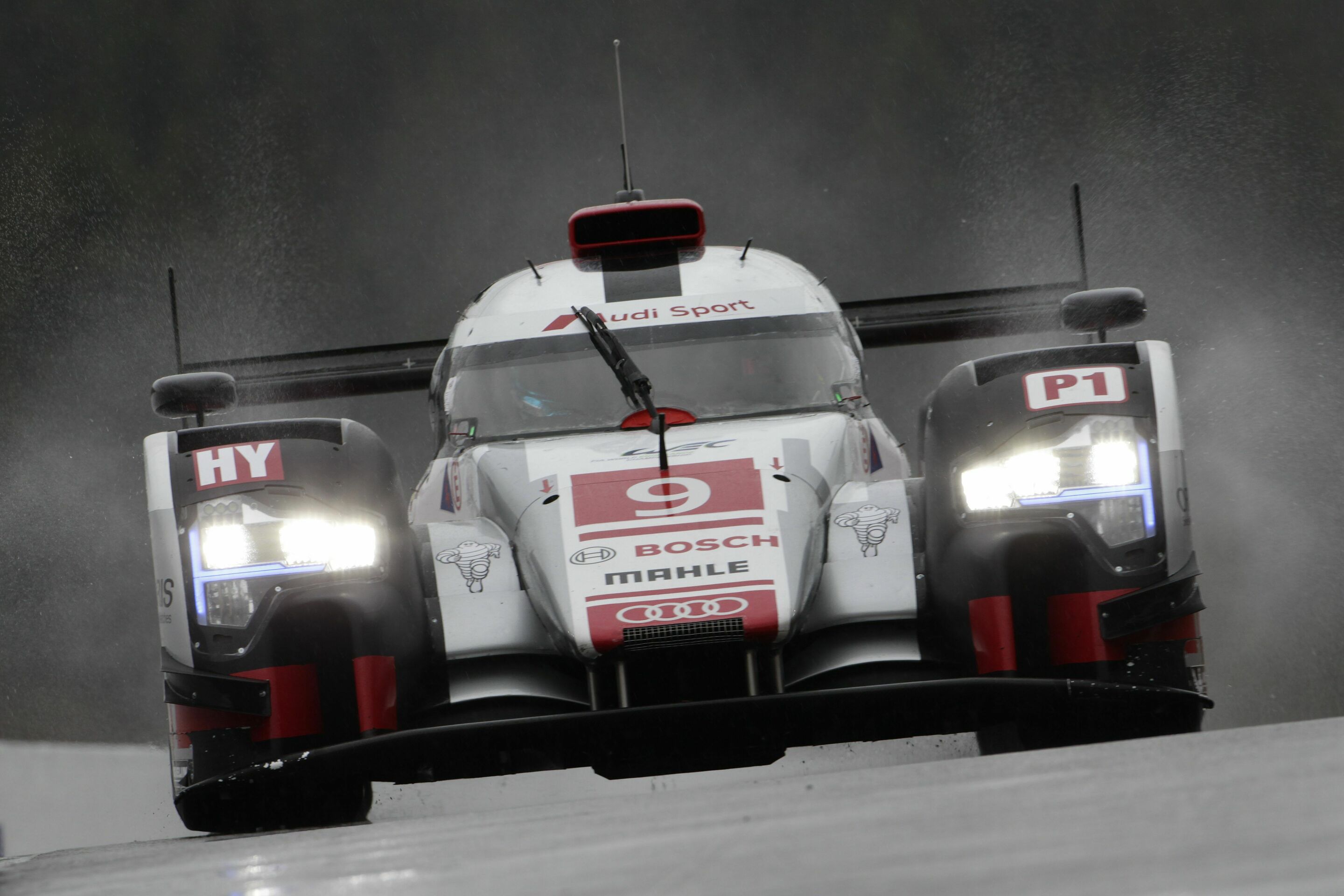 WEC Spa 2015 - Audi R18 e-tron quattro #9 (Audi Sport Team Joest), Filipe Albuquerque, Marco Bonanomi, René Rast