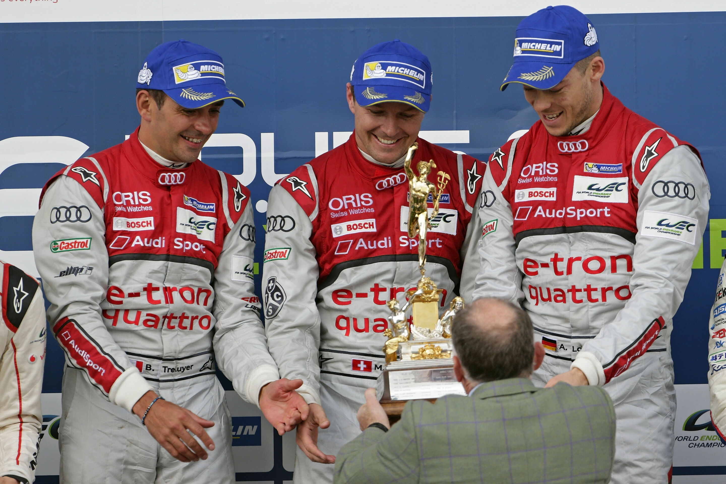 WEC Silverstone 2015 - Benoît Tréluyer, Marcel Fässler, André Lotterer