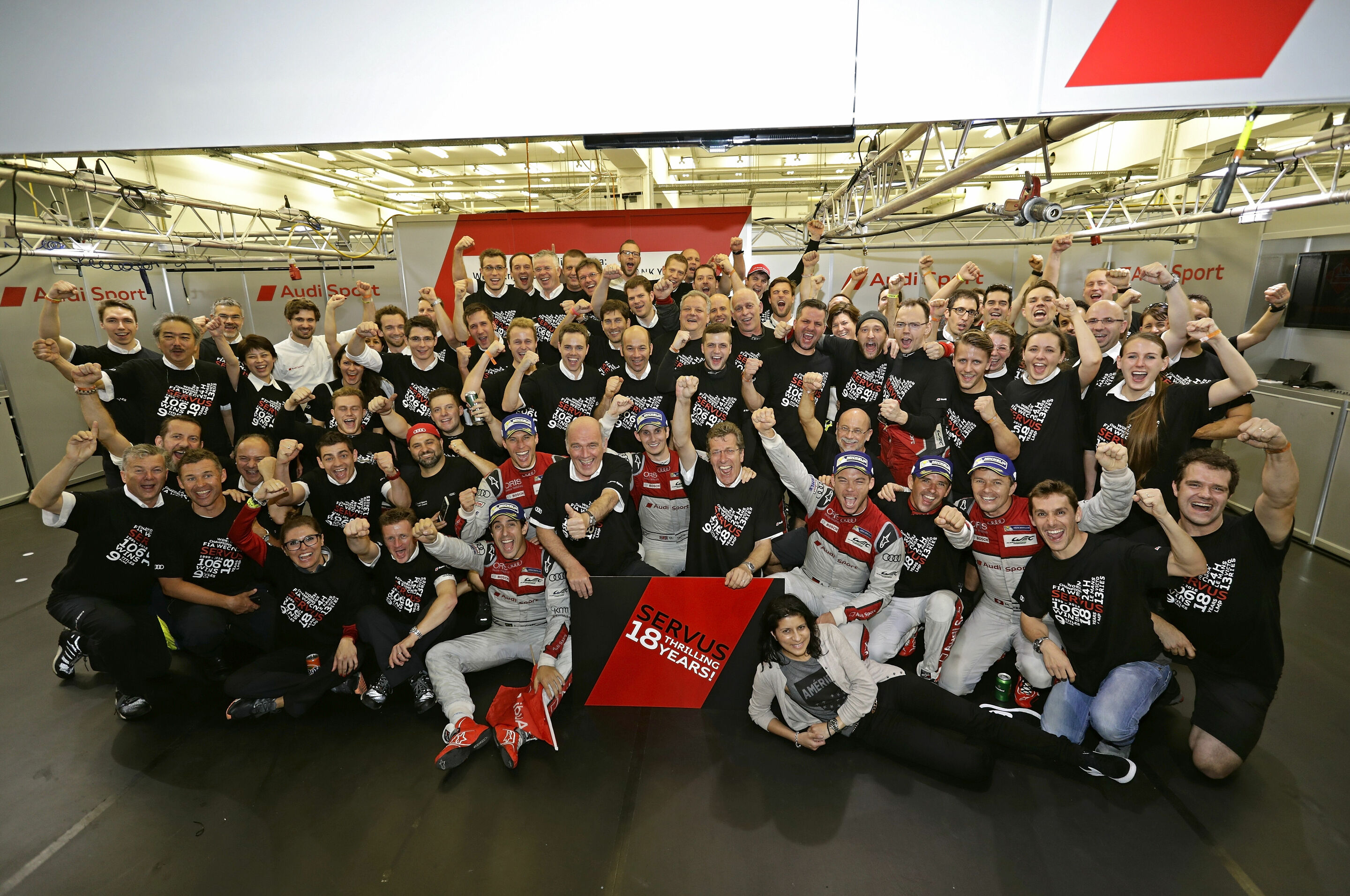 WEC Bahrain 2016 - Audi in der FIA WEC