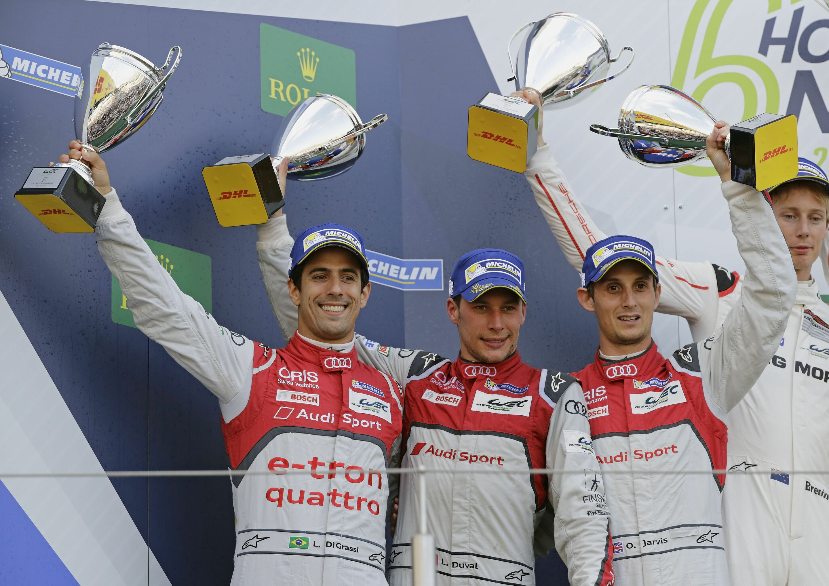 WEC Nürburgring 2016 - Lucas di Grassi, Loïc Duval, Oliver Jarvis