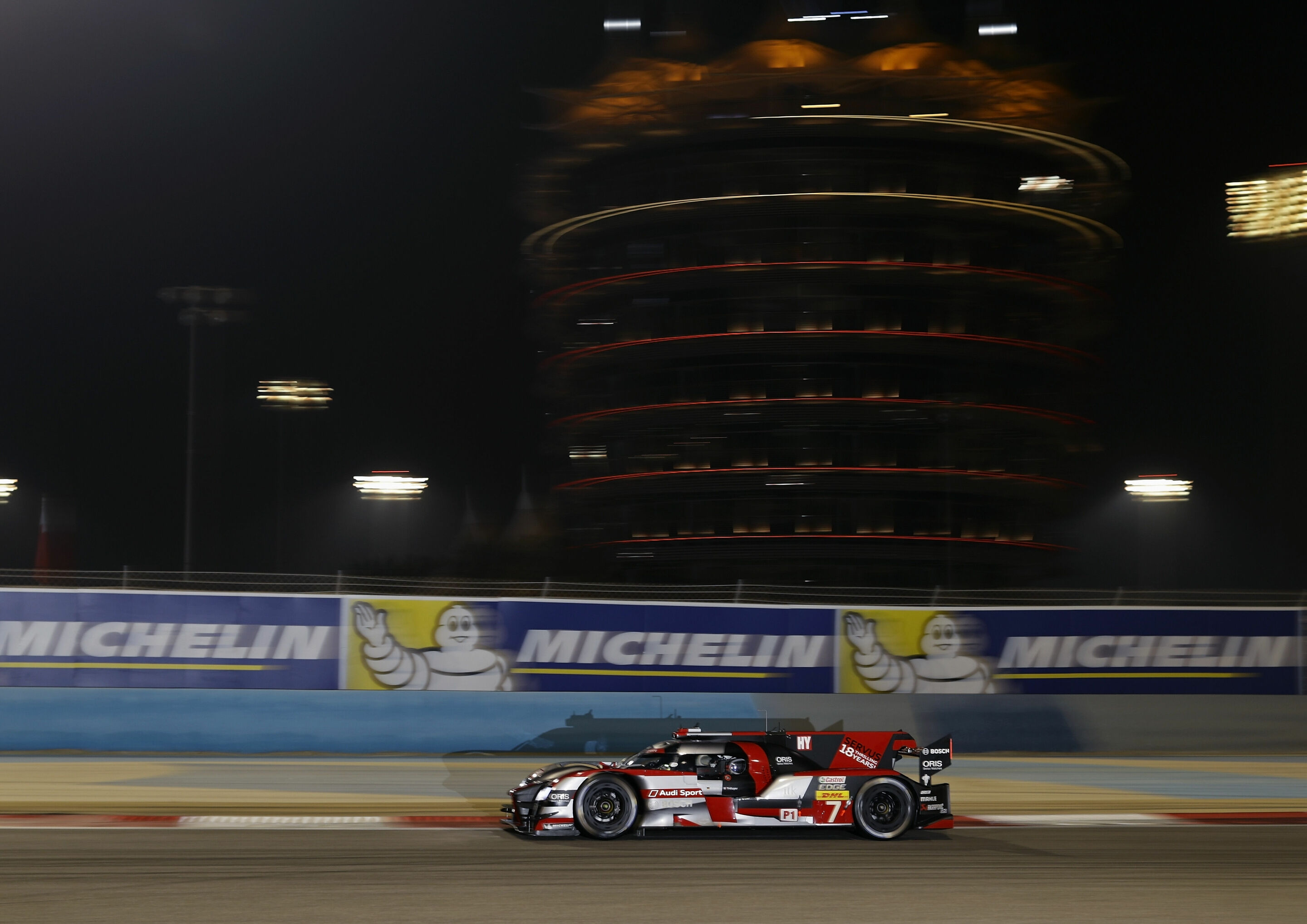 WEC Bahrain 2016 - Audi R18 (2016) #7 (Audi Sport Team Joest), Marcel Fässler, André Lotterer, Benoît Tréluyer