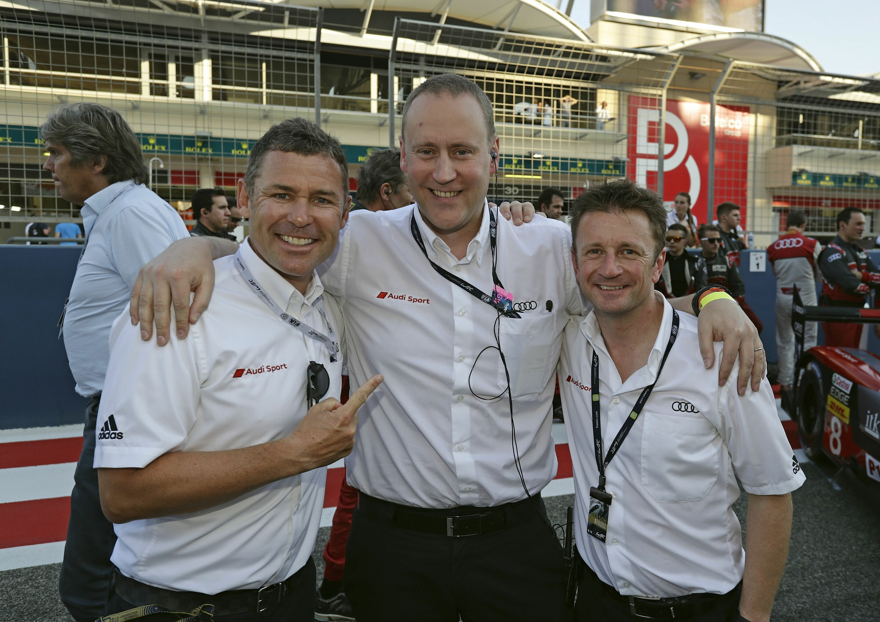 WEC Bahrain 2016 - Tom Kristensen, Stefan Dreyer, Allan McNish