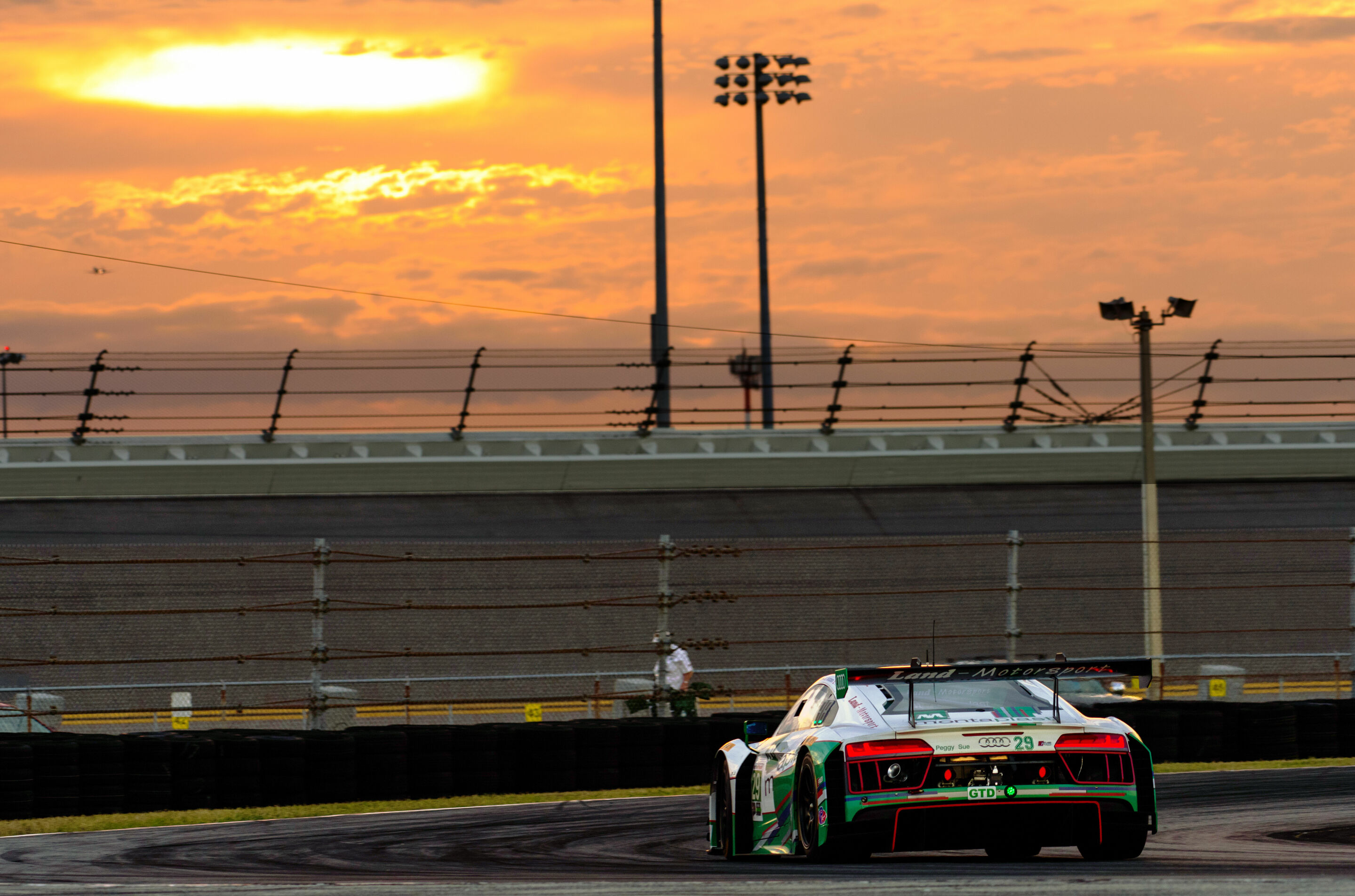 24h Daytona 2017 - Audi R8 LMS #29 (Montaplast by Land-Motorsport), Jules Gounon/Christopher Mies/Connor De Phillippi/Jeffrey Schmidt