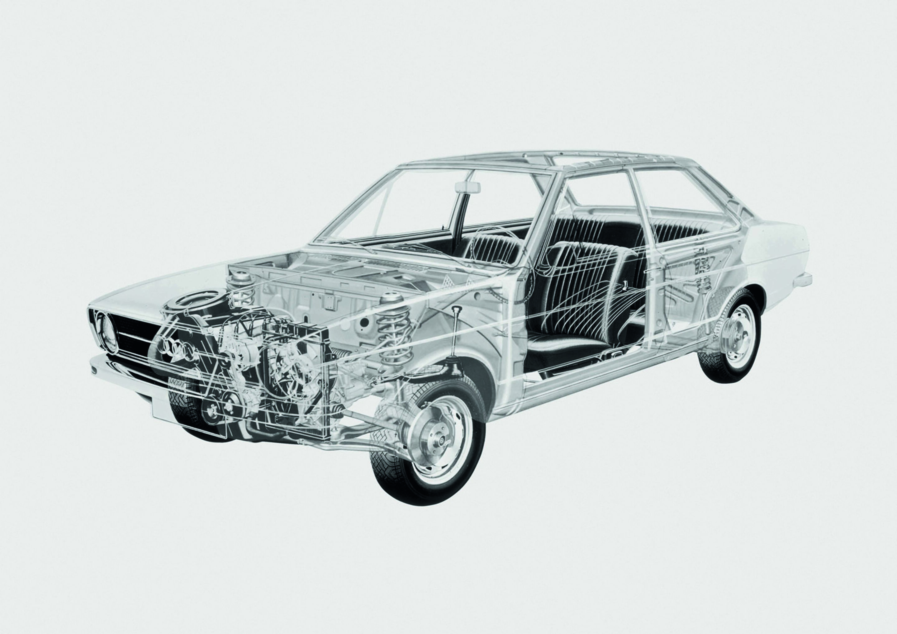 Anniversary magazine History - Lightweight design - the first Audi 870 weighed in at only 835 kilograms