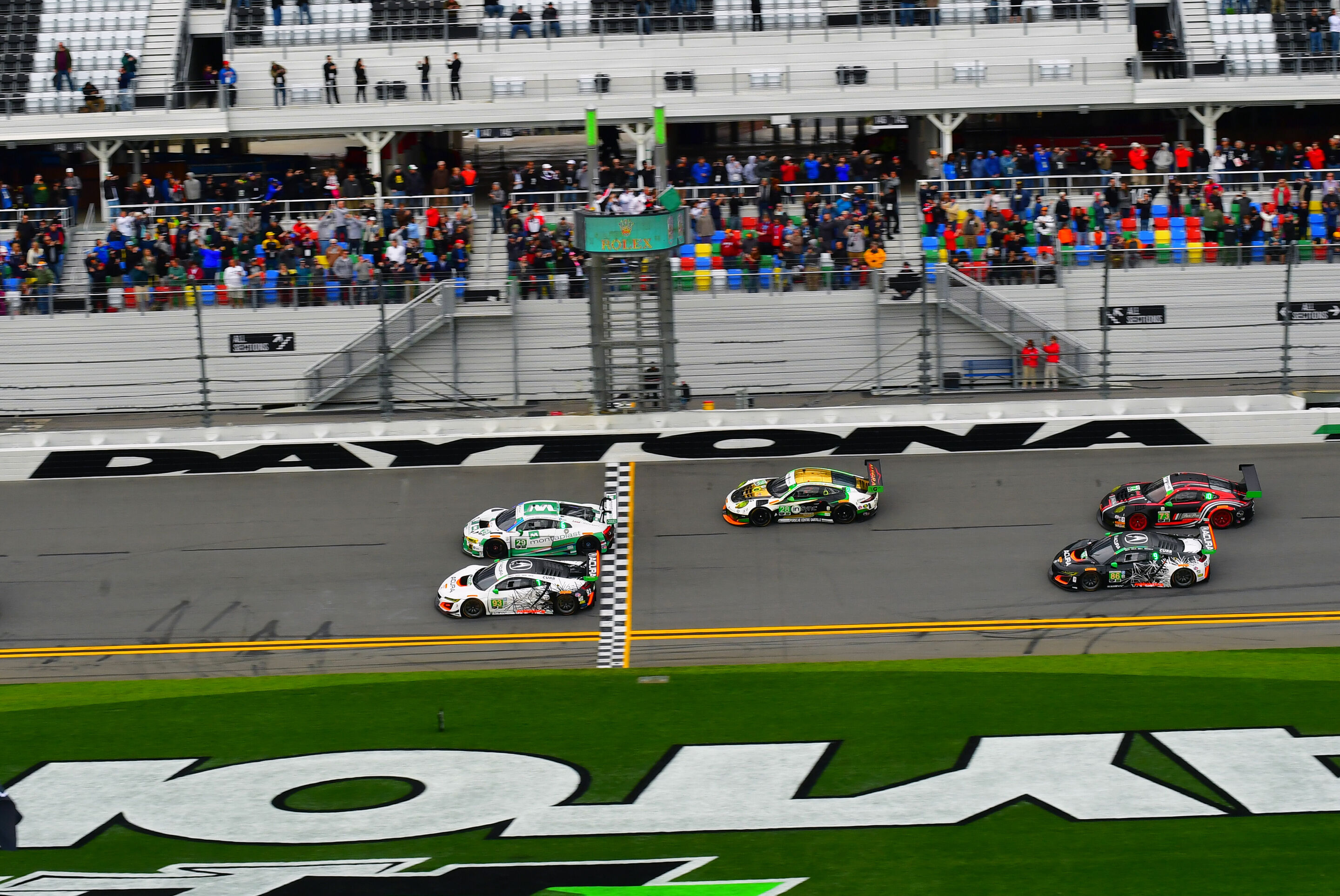 24h Daytona 2017 - Audi R8 LMS #29 (Montaplast by Land-Motorsport), Jules Gounon/Christopher Mies/Connor De Phillippi/Jeffrey Schmidt