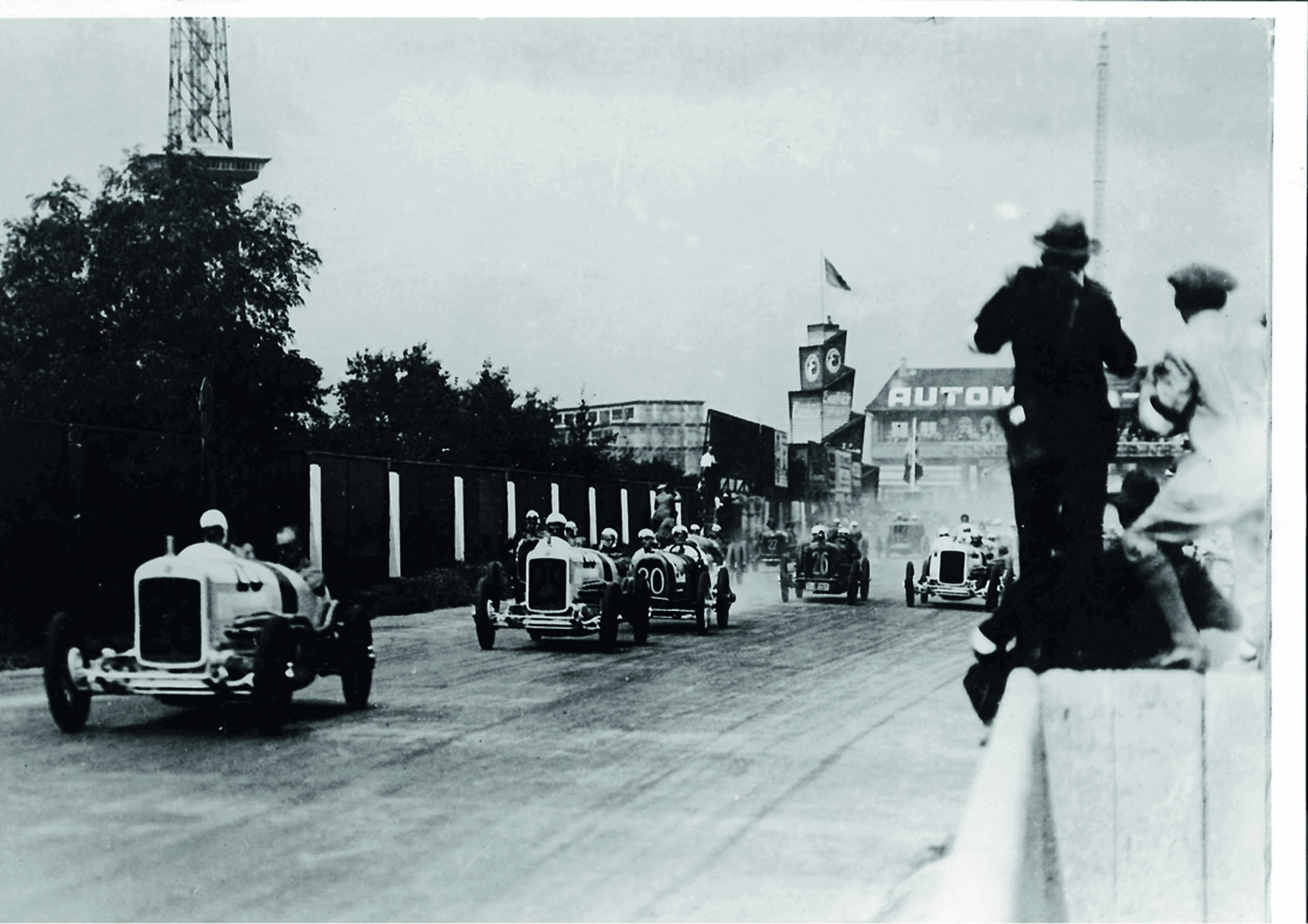 Jubiläumsmagazin Historie - NSU: Die weißen Kompressor-Rennwagen 1926 auf der Berliner Avus