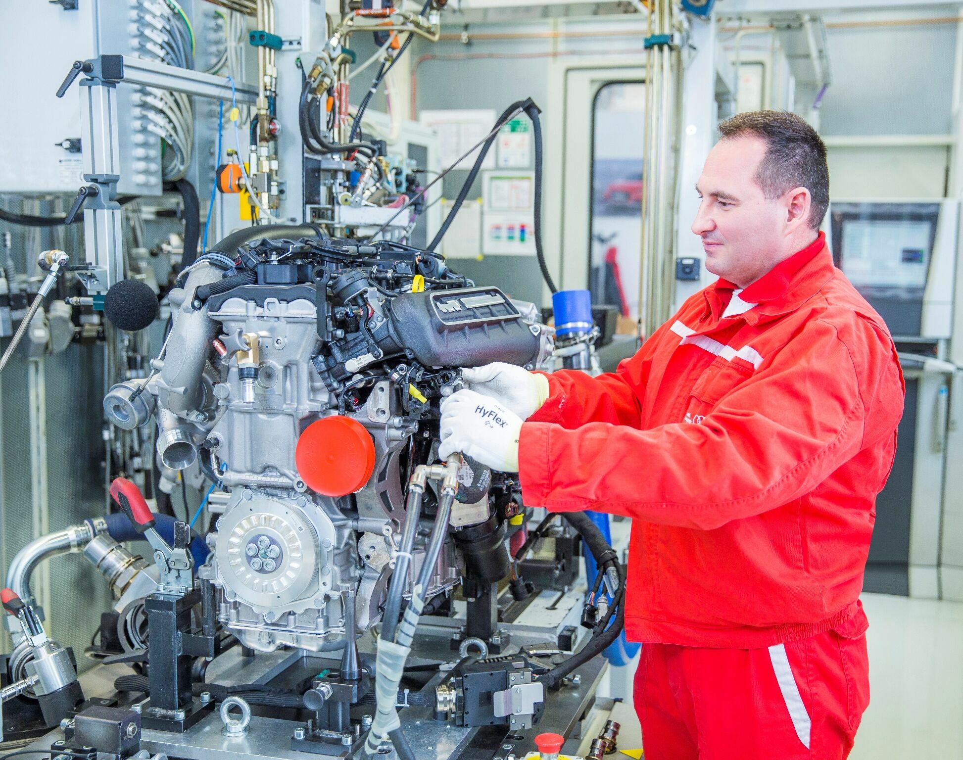 Produktion Fünfzylinder TFSI-Motor - Produktion Fünfzylinder TFSI-Motor
