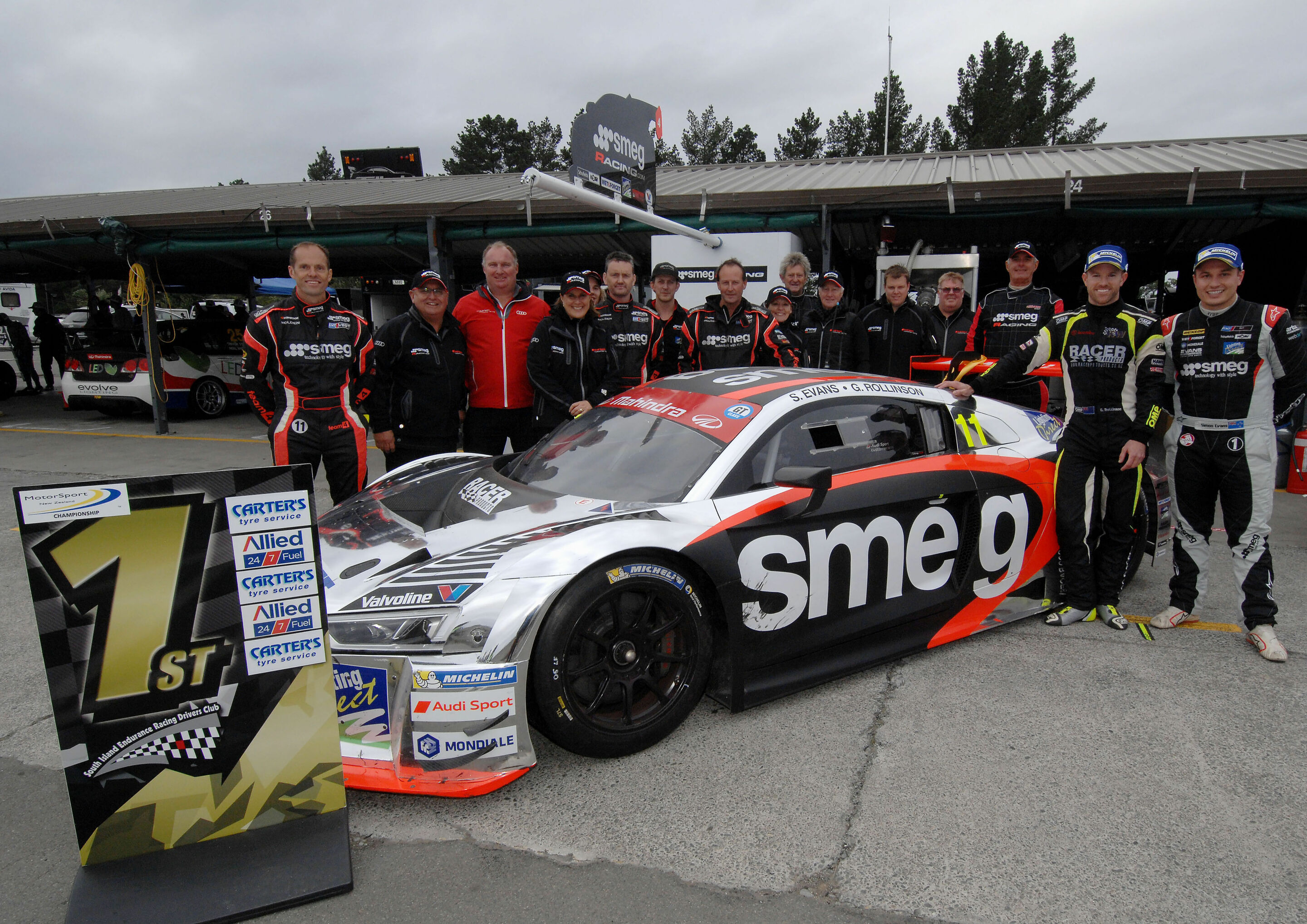 New Zealand Endurance Racing Championship 2017 - Audi R8 LMS #11 (SMEG Racing), Gene Rollinson/Simon Evans