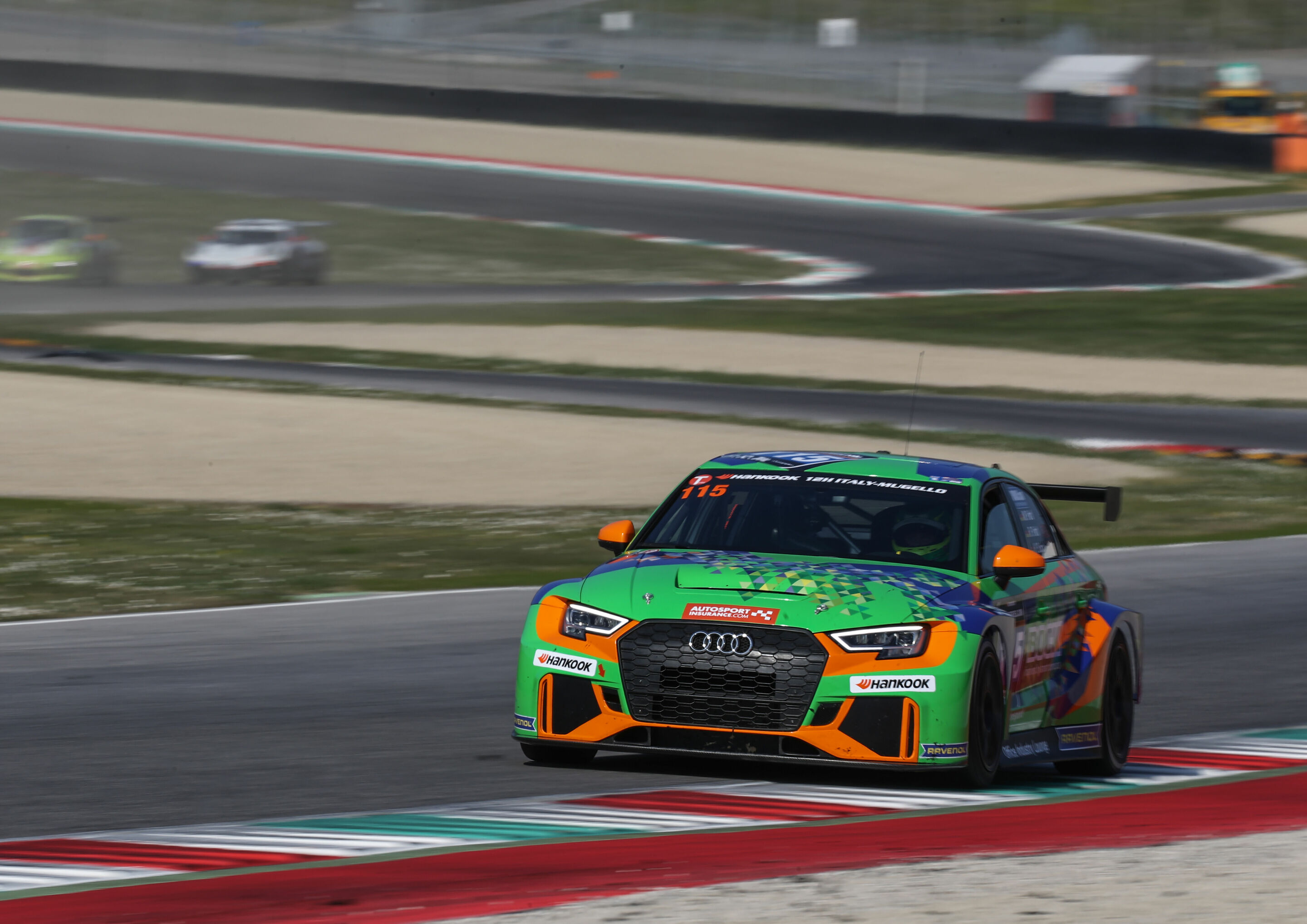 12h Mugello - Audi RS 3 LMS #115 (Bonk Motorsport), Hermann Bock/Max Partl