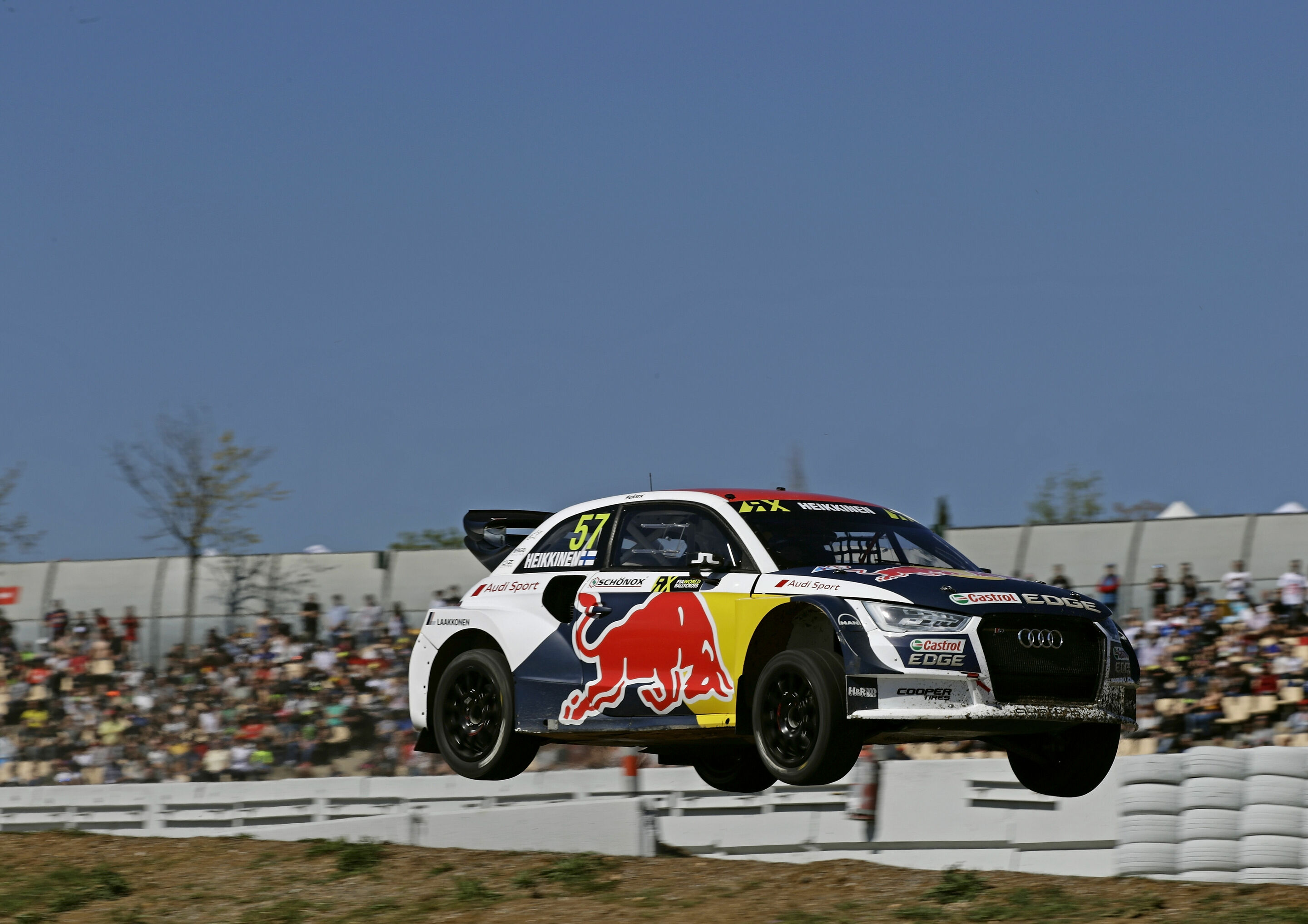 FIA-Rallycross-WM 2017, Barcelona - Toomas Heikkinen (Audi S1 EKS RX quattro #57)
