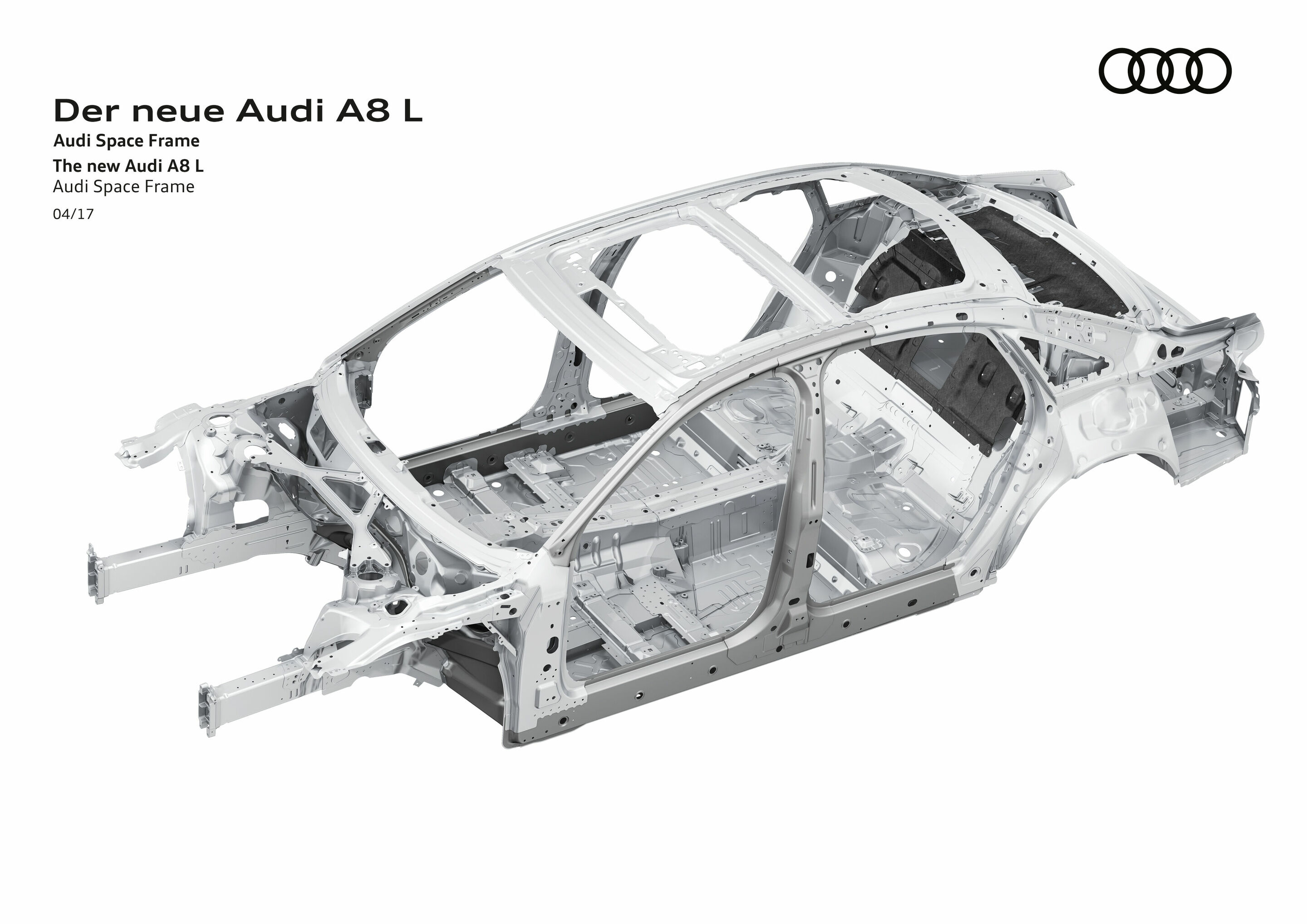 Illustration - Der neue Audi A8 - Audi Space Frame