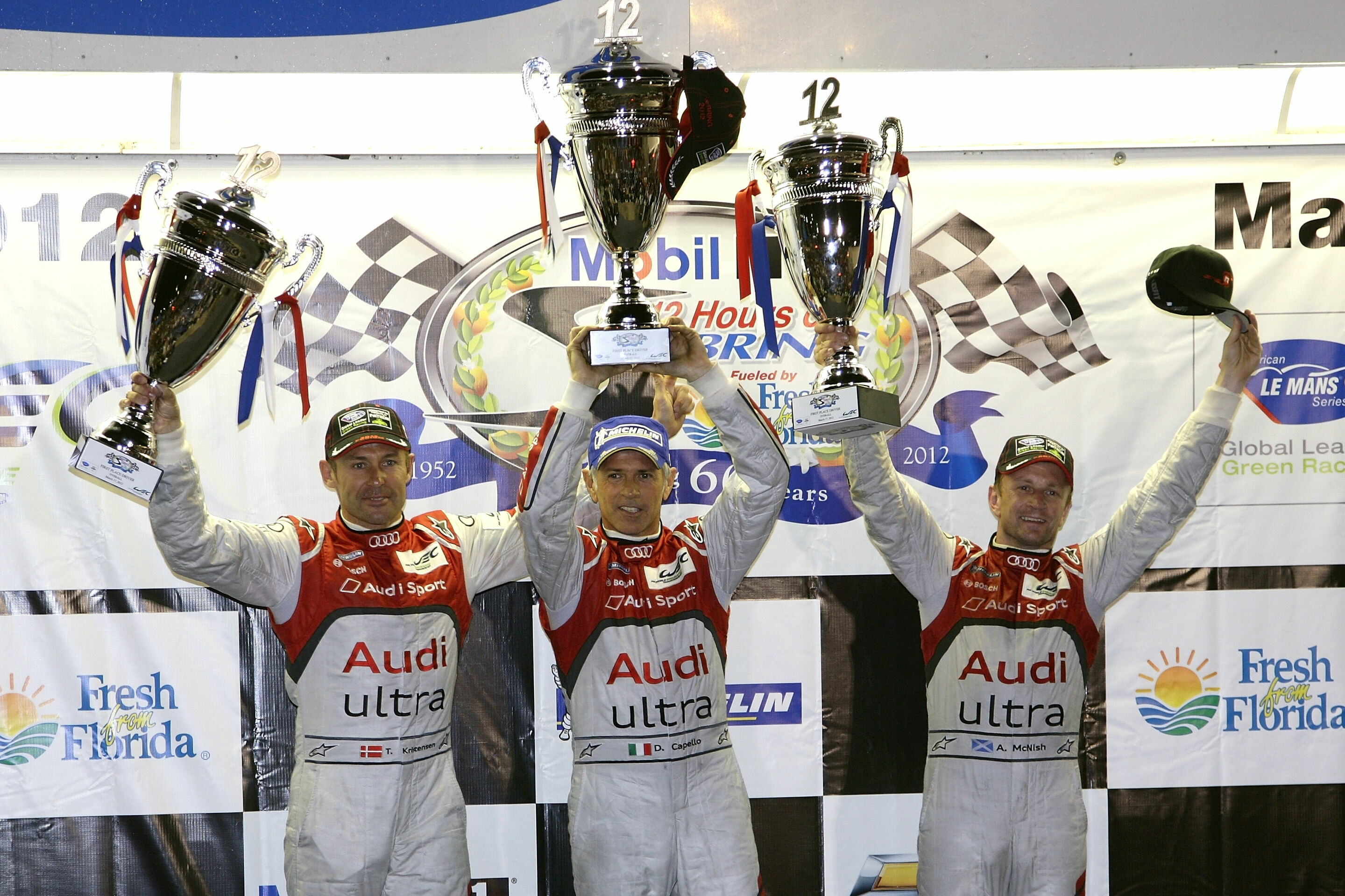 WEC 2012 - Tom Kristensen, Dindo Capello, Allan McNish