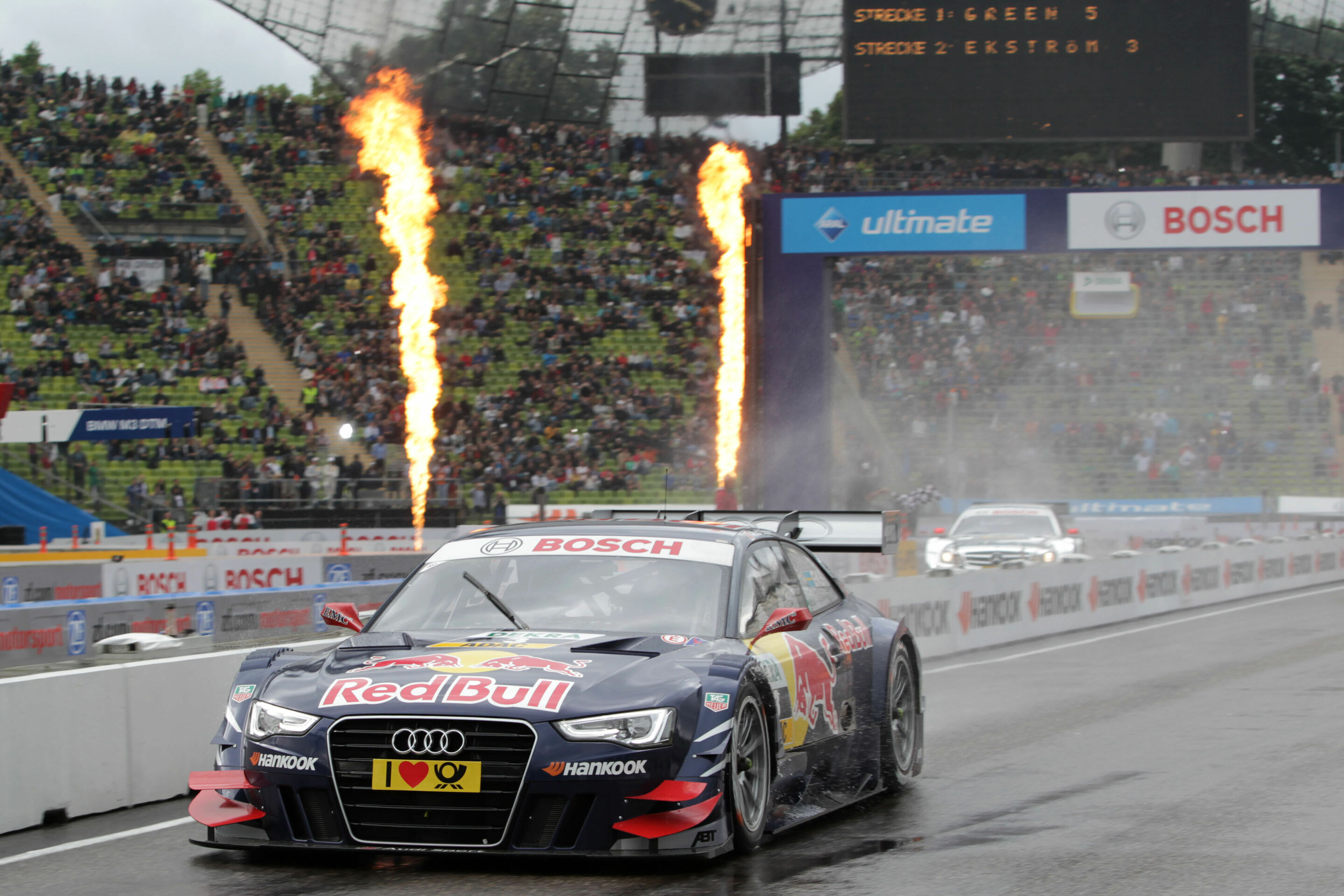 DTM 2012 - Mattias Ekström bei seinem Sieg in München 2012