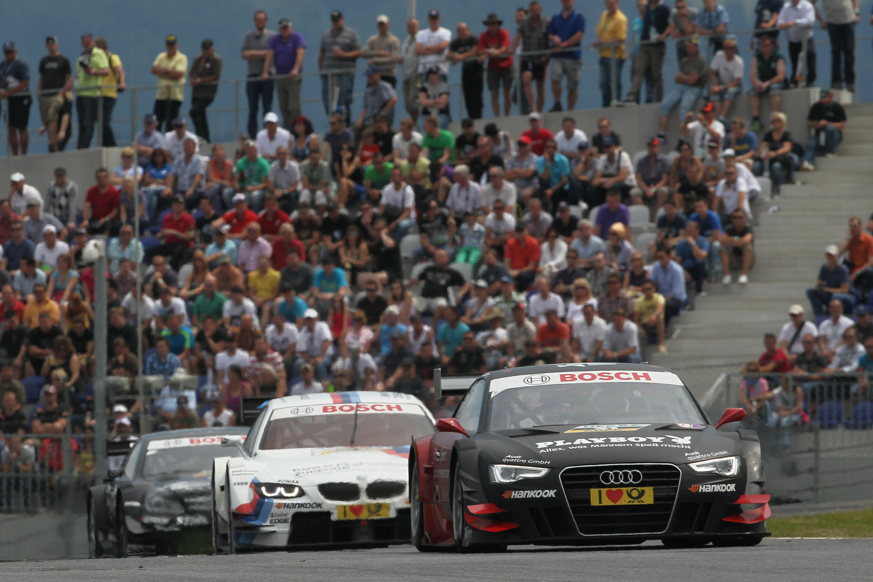 DTM 2012 - Edoardo Mortara, Playboy Audi A5 DTM #21 (Audi Sport Team Rosberg)