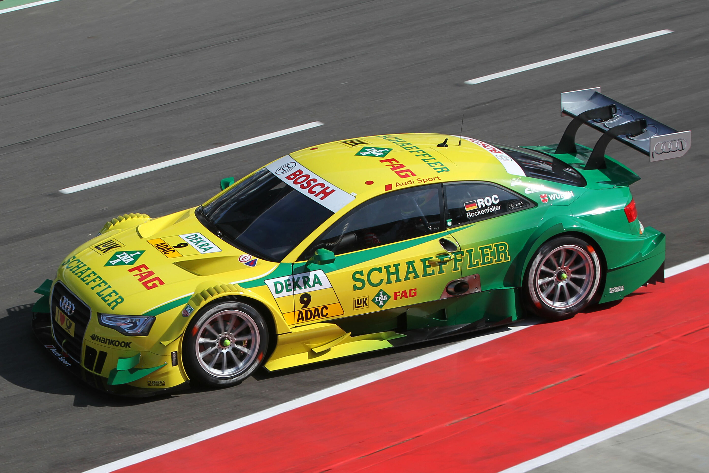 DTM 2012 - Mike Rockenfeller, Schaeffler Audi A5 DTM #9 (Audi Sport Team Phoenix)
